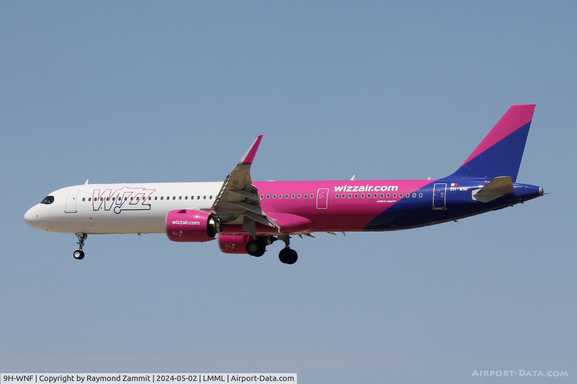 9H-WNF, 2024 Airbus A321-271NX C/N 11648, A321Neo 9H-WNF Wizzair Malta