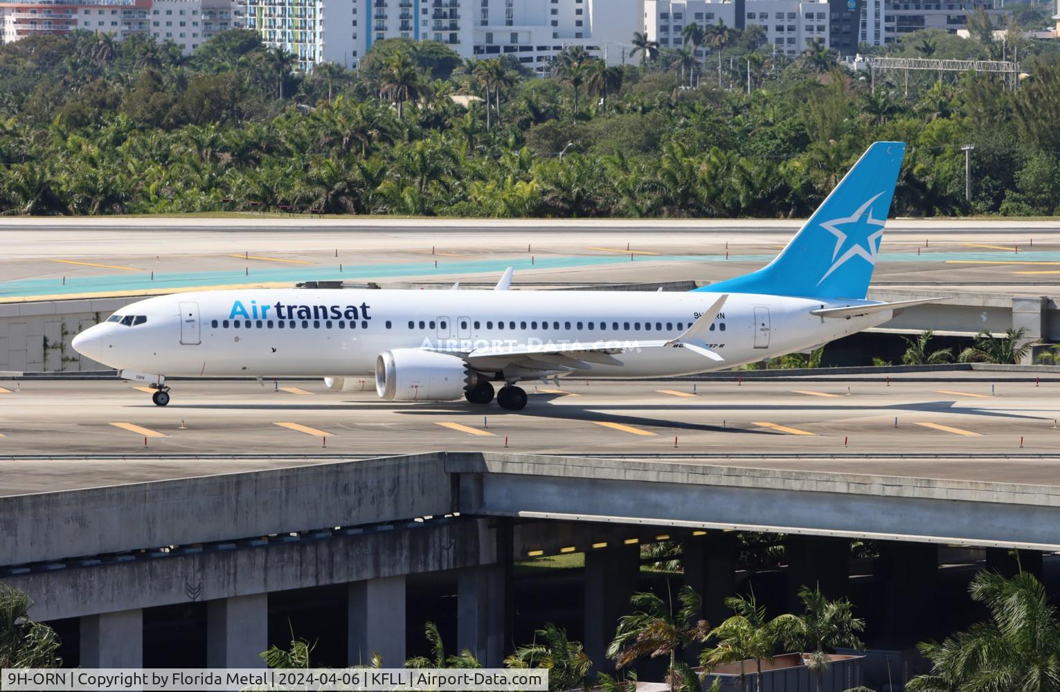 9H-ORN, 2018 Boeing 737-8 MAX C/N 44863, TSC 737-8 zx FLL-CYUL