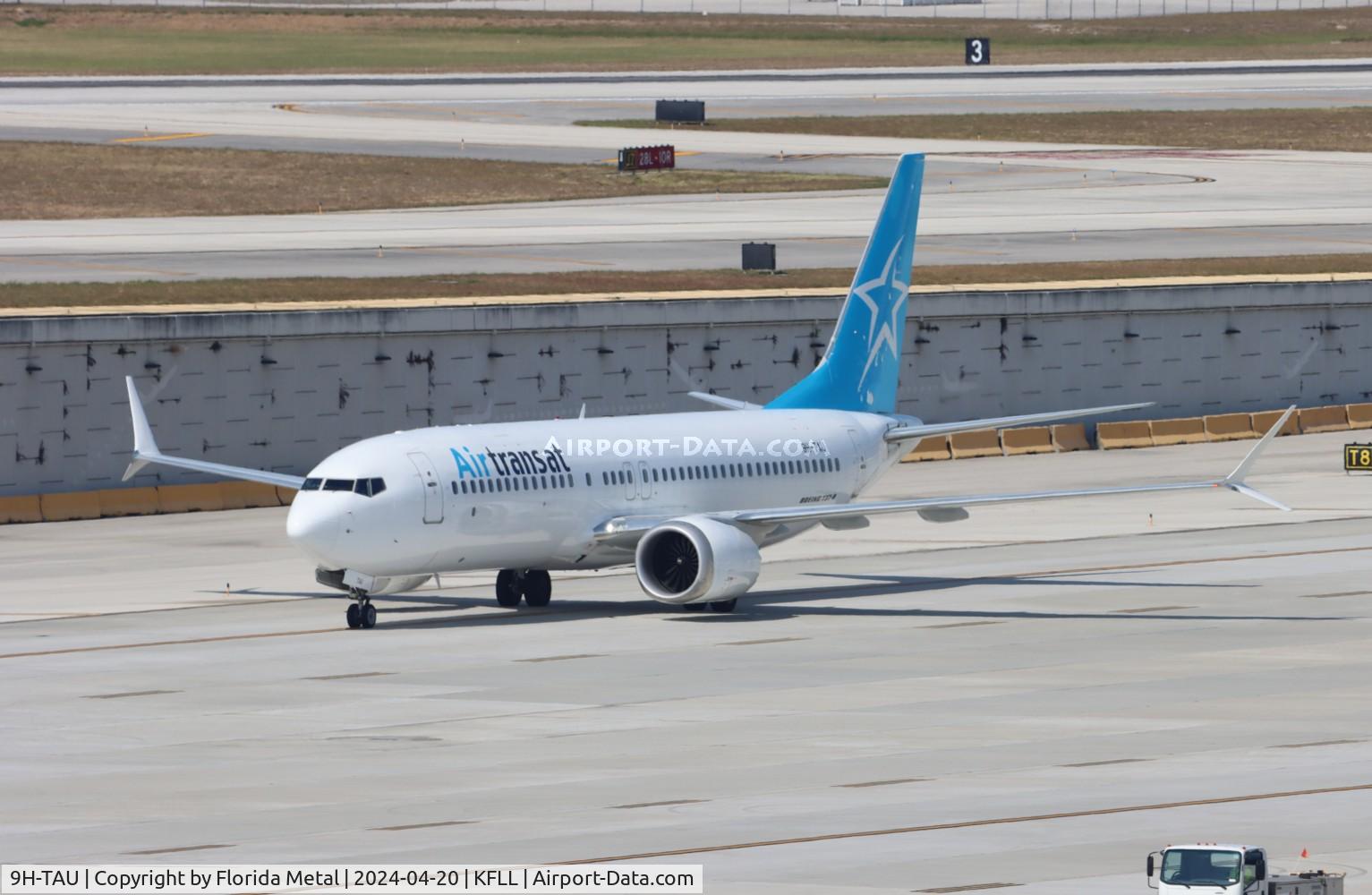 9H-TAU, 2018 Boeing 737-8MAX C/N 43001, TSC 737-8 zx CYUL-FLL