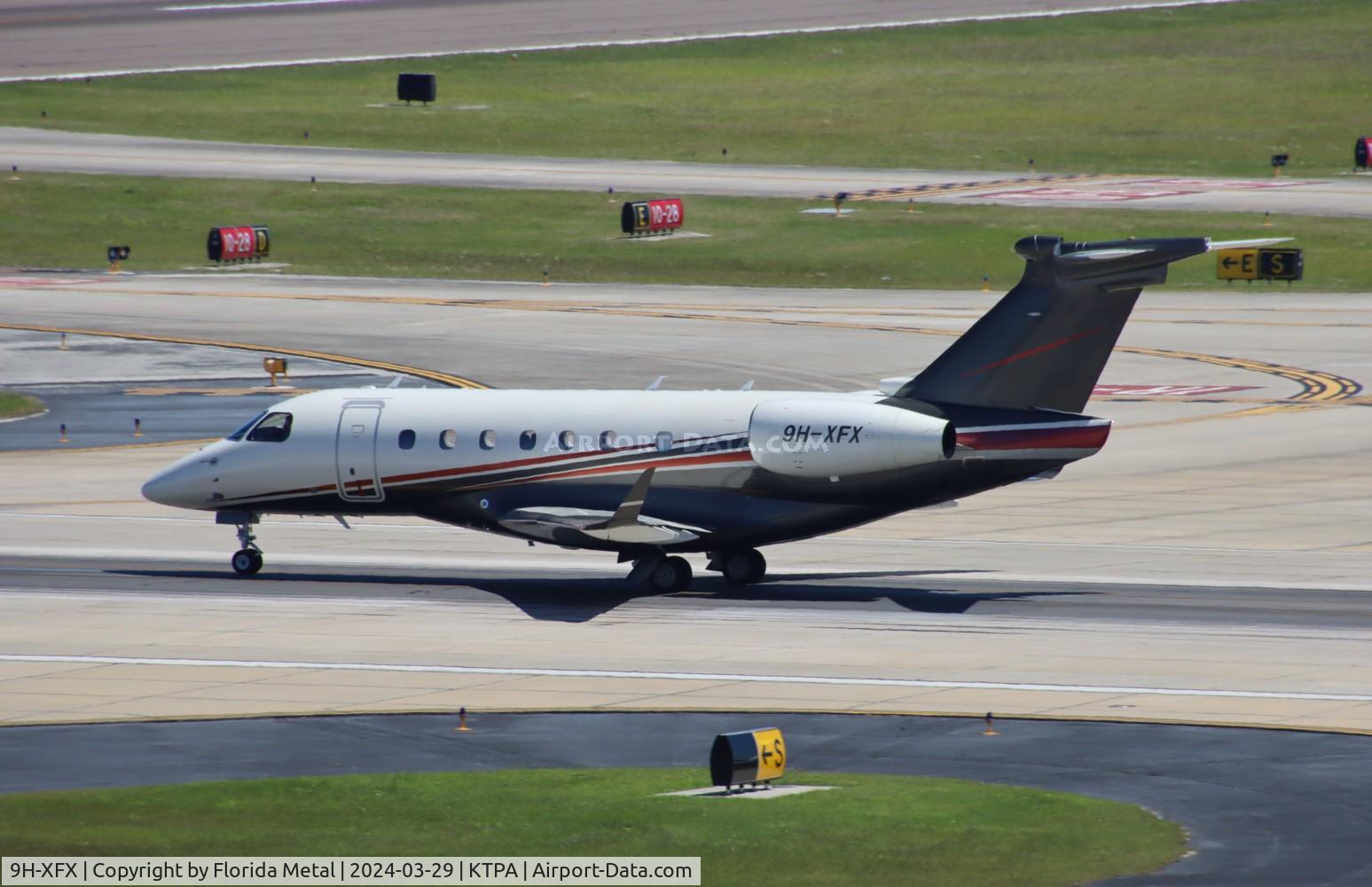 9H-XFX, 2015 Embraer EMB-550 Legacy 500 C/N 55000027, Legacy 500 zx TPA-SRQ short hop