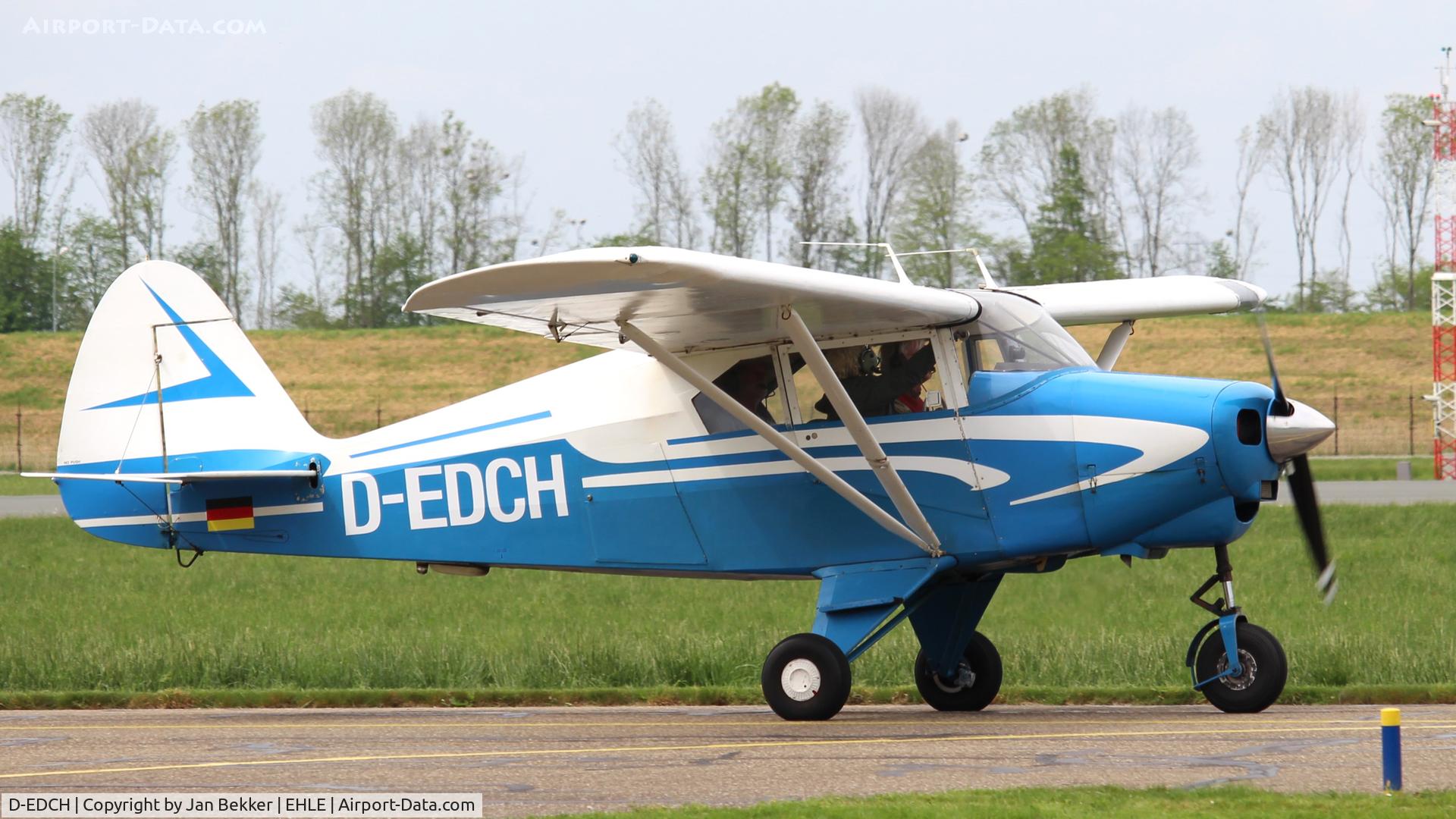 D-EDCH, 1960 Piper PA-22-160 Tri Pacer C/N 22-7419, Lelystad Airport