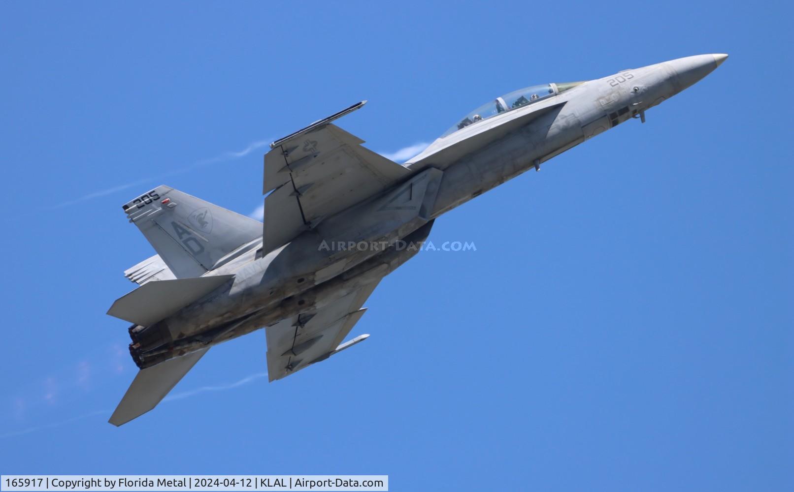 165917, Boeing F/A-18F Super Hornet C/N F063, F-18F zx