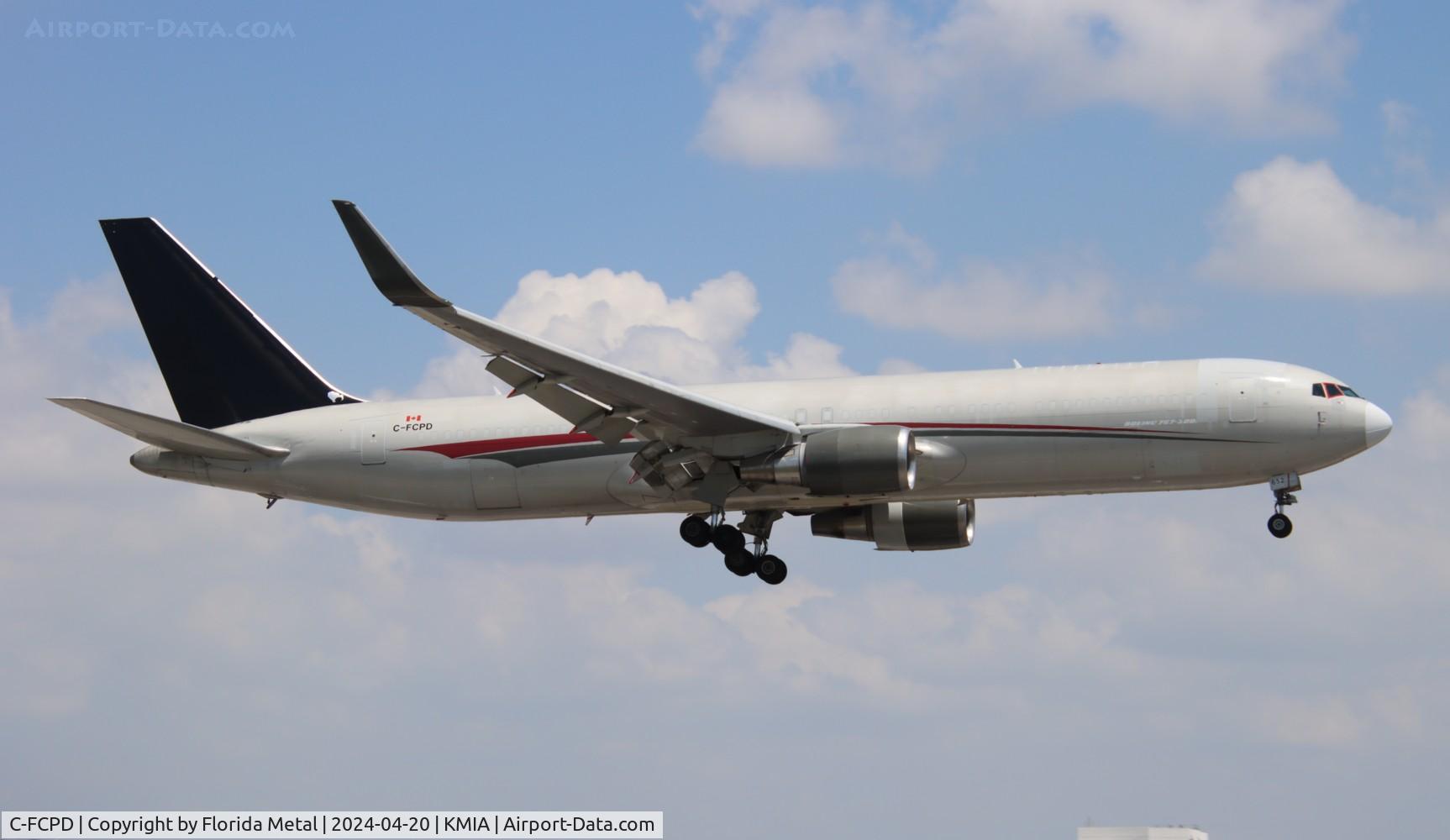 C-FCPD, 1997 Boeing 767-316/ER C/N 27613, CJT 767-300F zx UIO /SEQM - MIA  in from Quito Ecuador