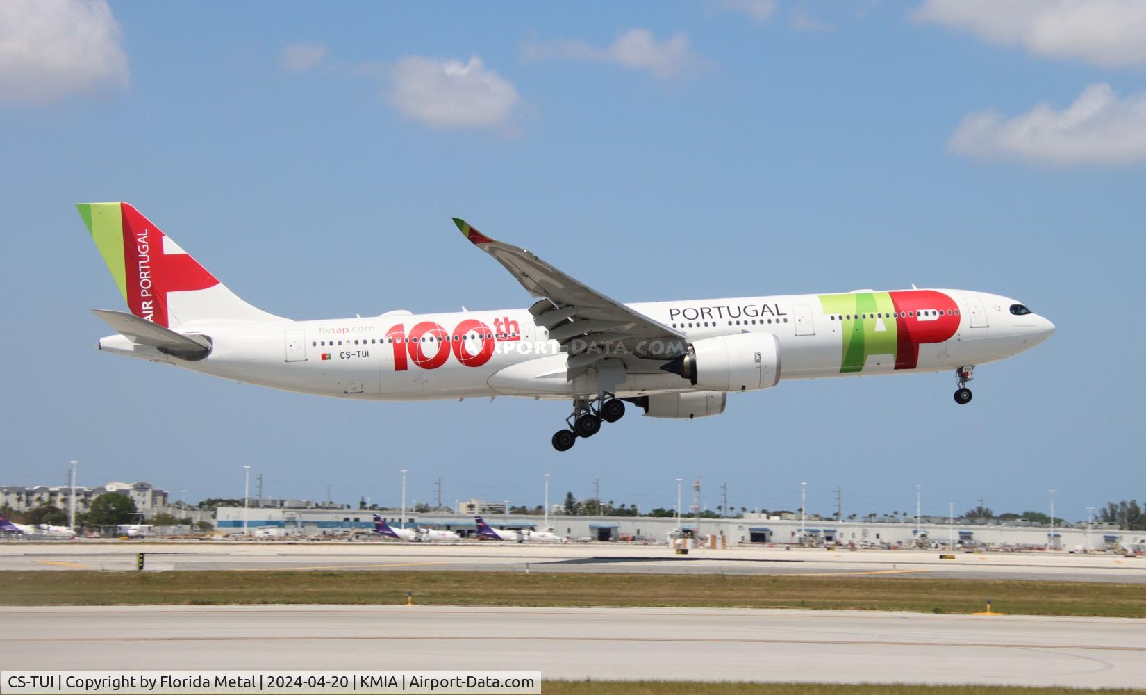 CS-TUI, 2019 Airbus A330-941 C/N 1908, TPA A339 zx LIS /LPPT - MIA in from Lisbon Portugal