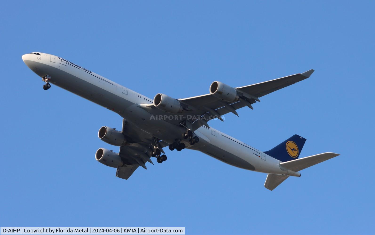 D-AIHP, 2006 Airbus A340-642X C/N 771, DLH A346 zx MUC /EDDM - MIA in from Munich Germany