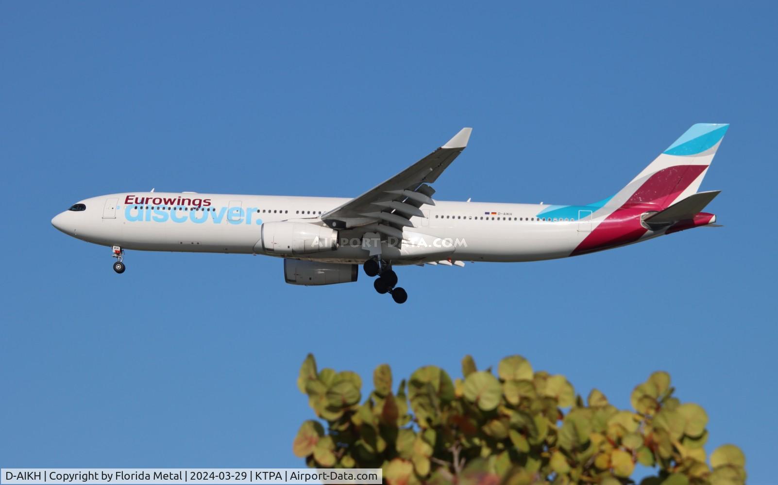D-AIKH, 2005 Airbus A330-343X C/N 648, Discover A333 zx FRA /EDDF - TPA in from Frankfurt Germany