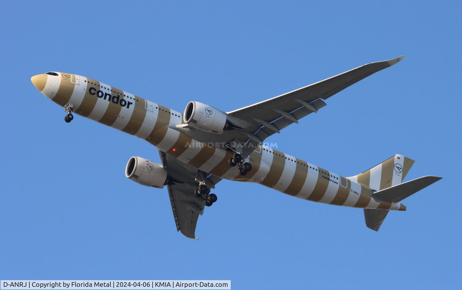 D-ANRJ, Airbus A330-941 C/N 2033, CFG A339 zx FRA /EDDF - MIA in from Frankfurt Germany