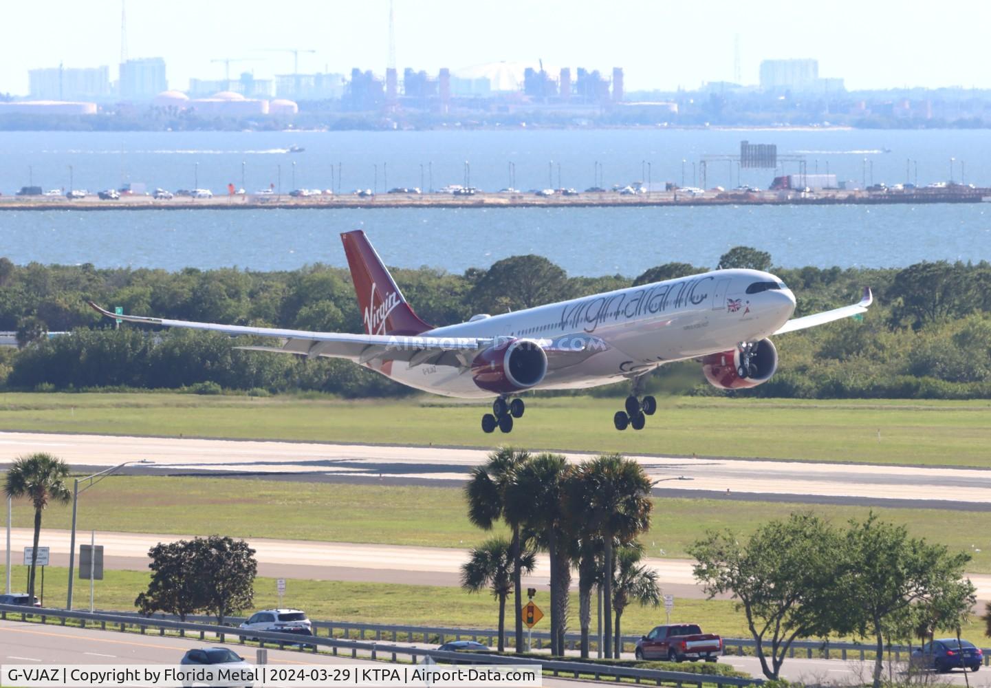 G-VJAZ, 2022 Airbus A330-941 C/N 2018, VIR A339 zx LHR / EGLL - TPA in from London Heathrow