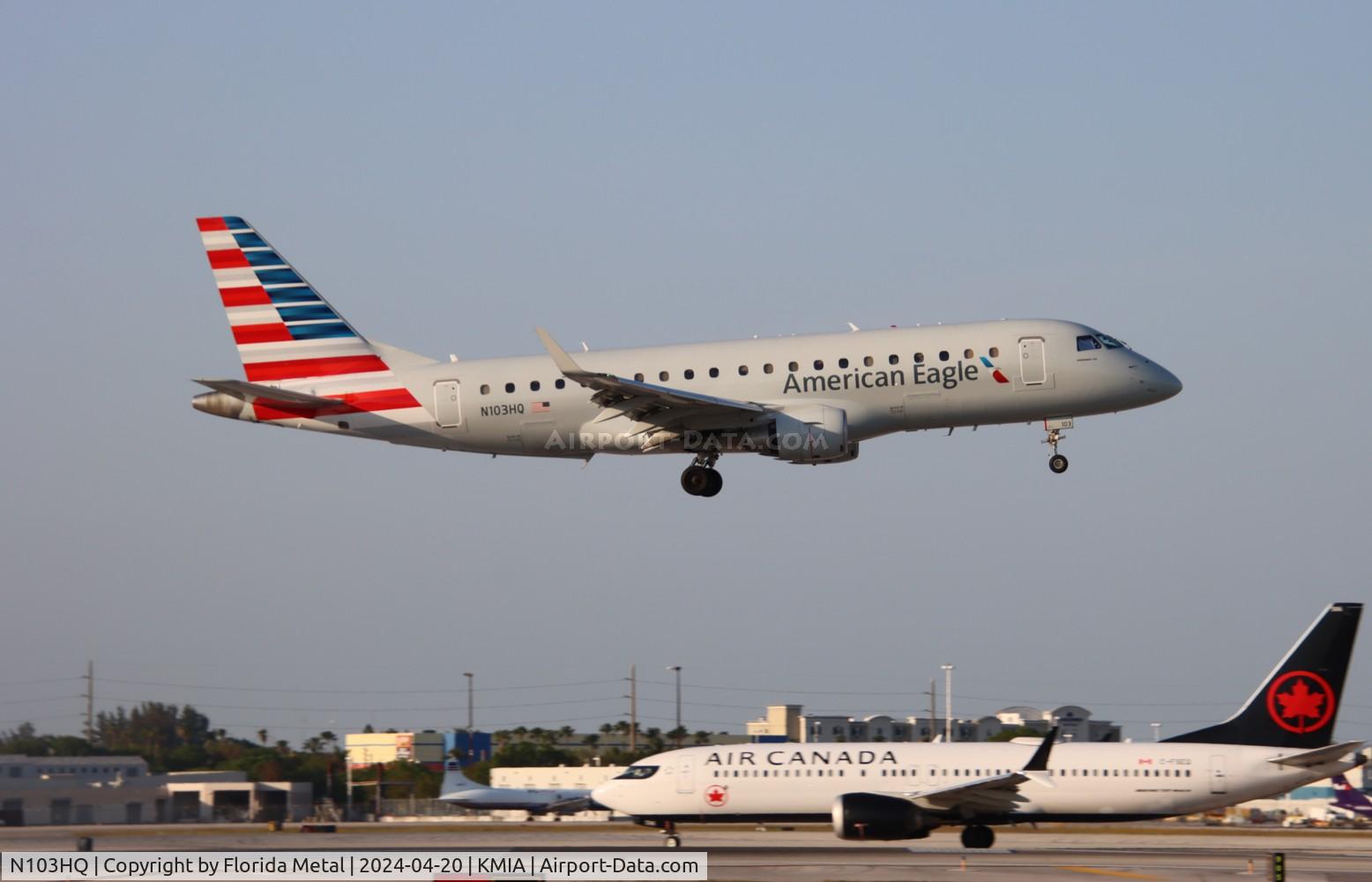 N103HQ, 2007 Embraer 175LR (ERJ-170-200LR) C/N 17000159, RPA/AE E175 zx TPA-MIA
