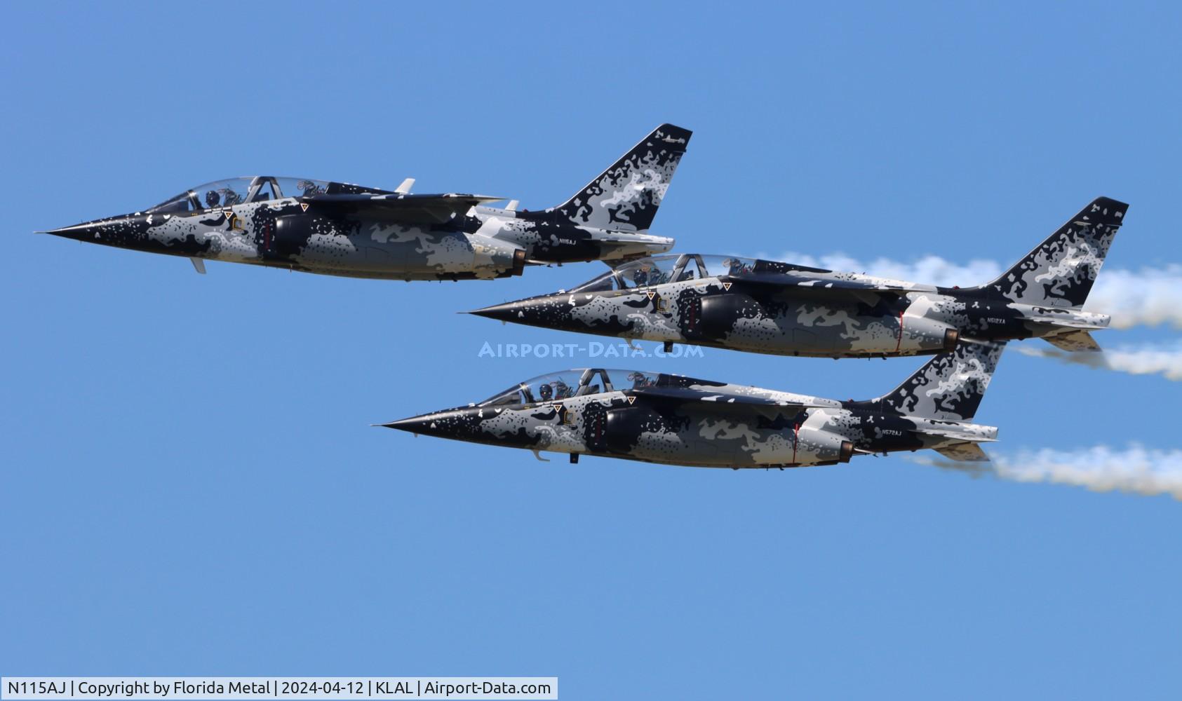 N115AJ, 1981 Dassault-Dornier Alpha Jet A C/N 0115, Sun N Fun 2024 zx LAL