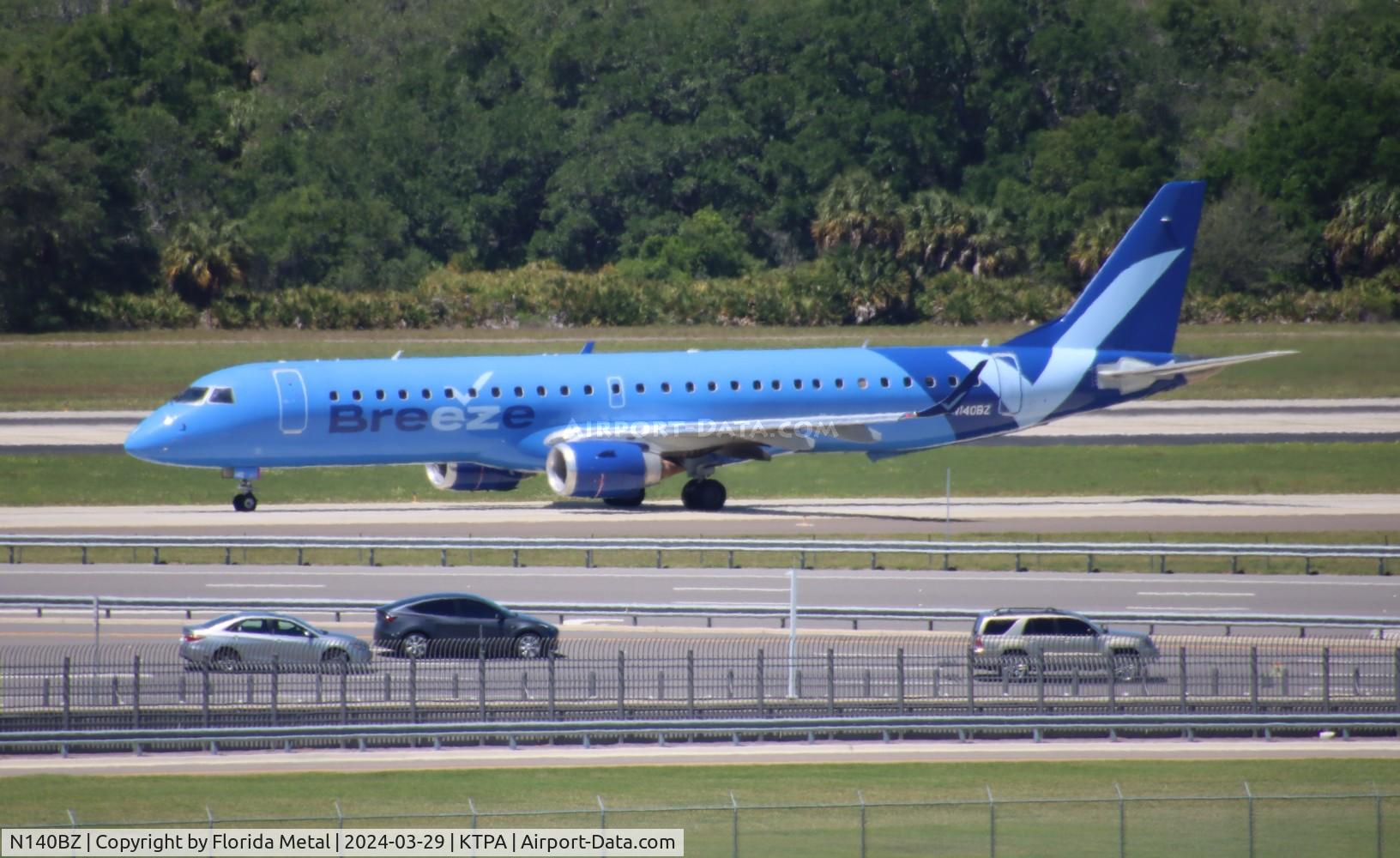 N140BZ, 2009 Embraer ERJ 190-200LR (ERJ-195) C/N 19000245, MXY E195 zx TPA-ORF