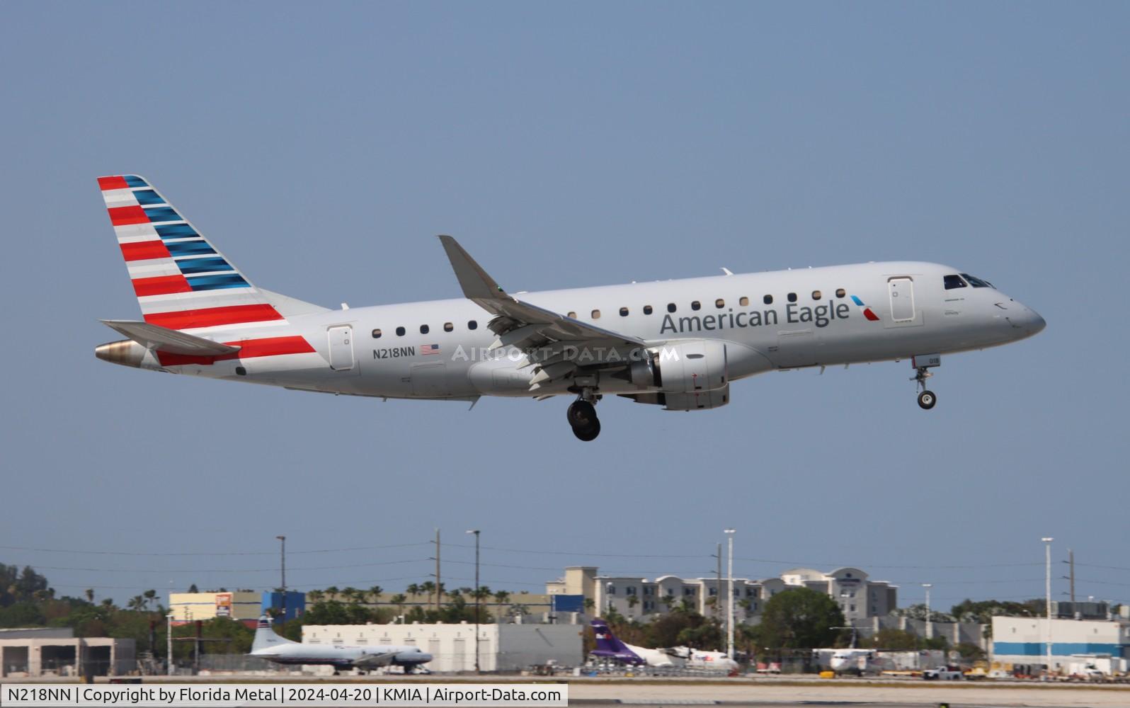 N218NN, 2015 Embraer 175LR (ERJ-170-200LR) C/N 17000519, ENY/AE E175 zx JAX-MIA