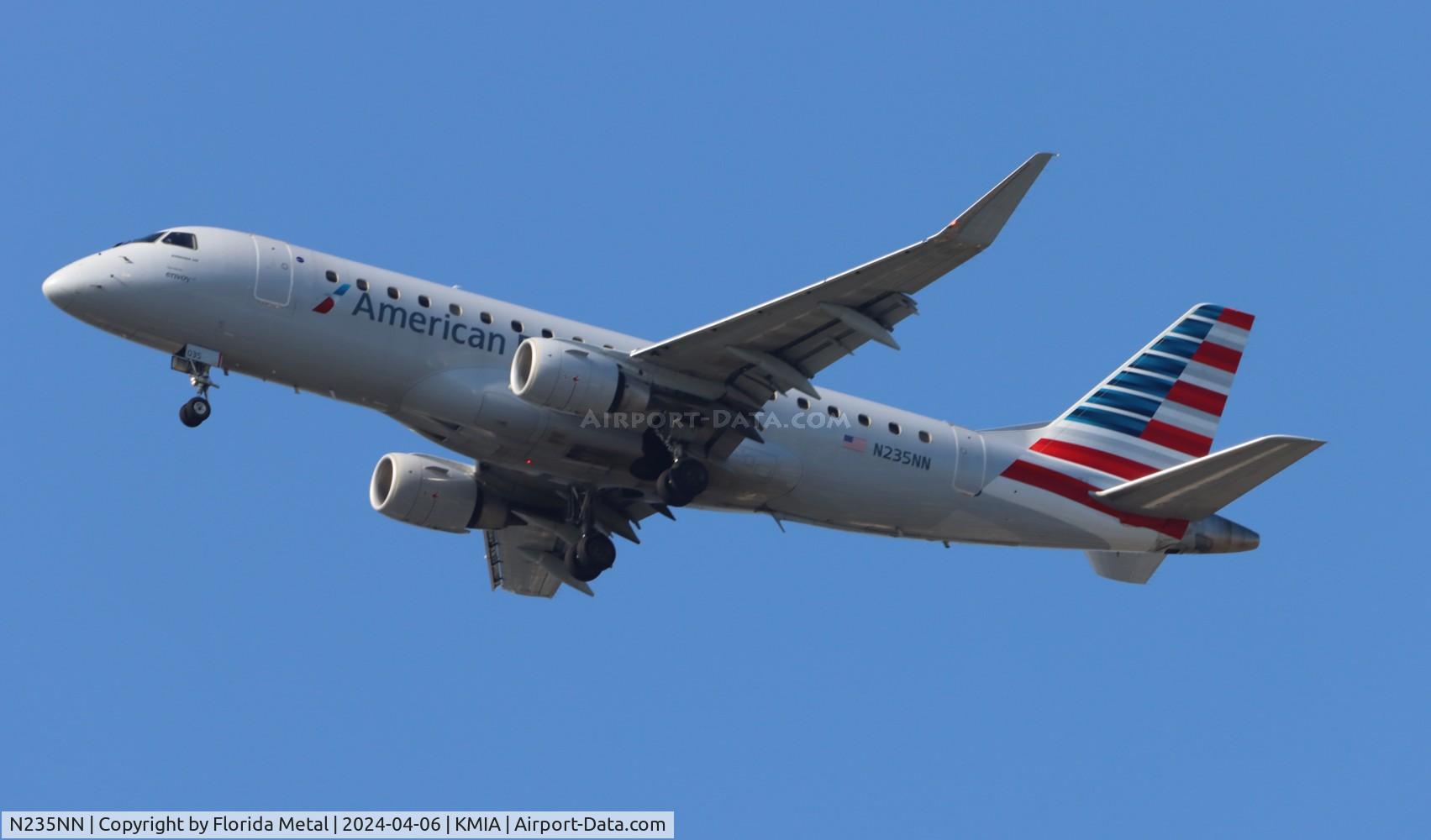 N235NN, 2016 Embraer 175LR (ERJ-170-200LR) C/N 17000567, ENY/AE E175 zx DOM / TDPD - MIA in Douglas Charles Dominica