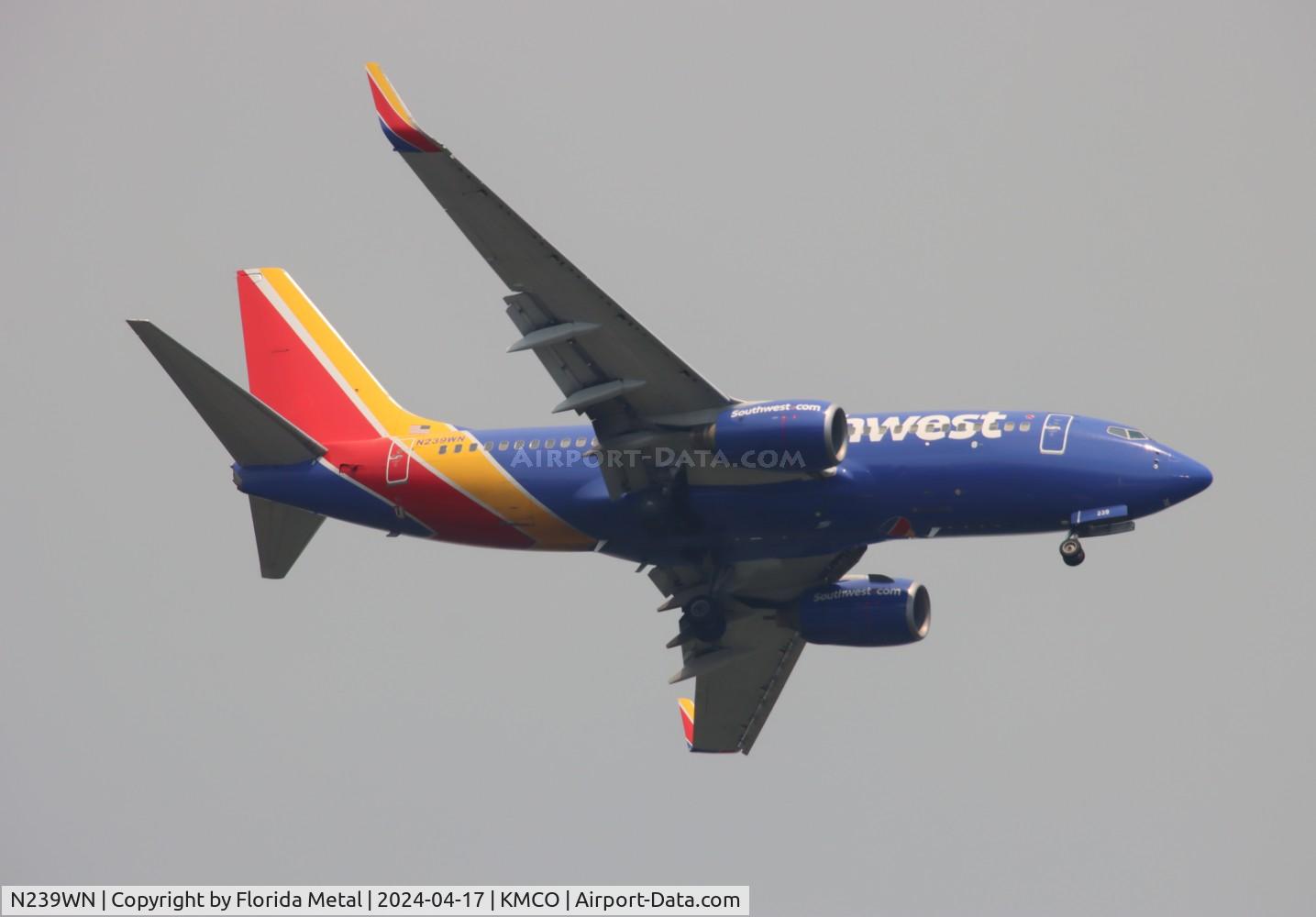 N239WN, 2006 Boeing 737-7H4 C/N 34714, SWA 737 zx MSY-MCO