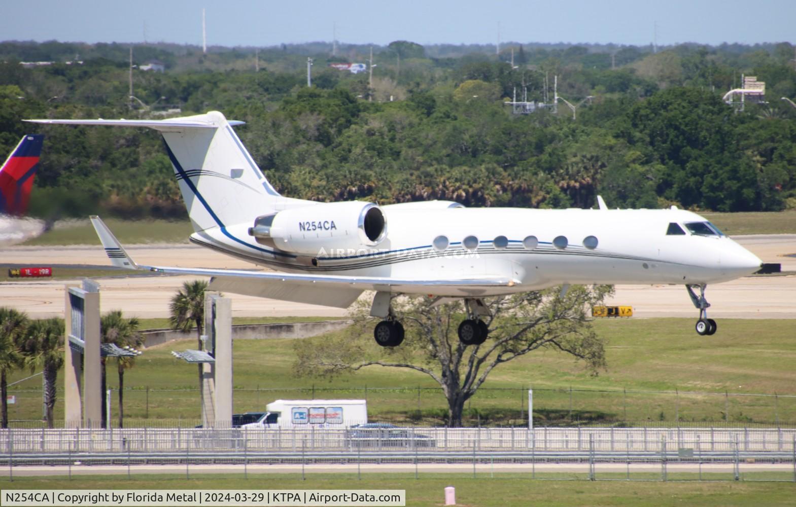 N254CA, 1987 Gulfstream Aerospace G-IV C/N 1054, G-IV zx
