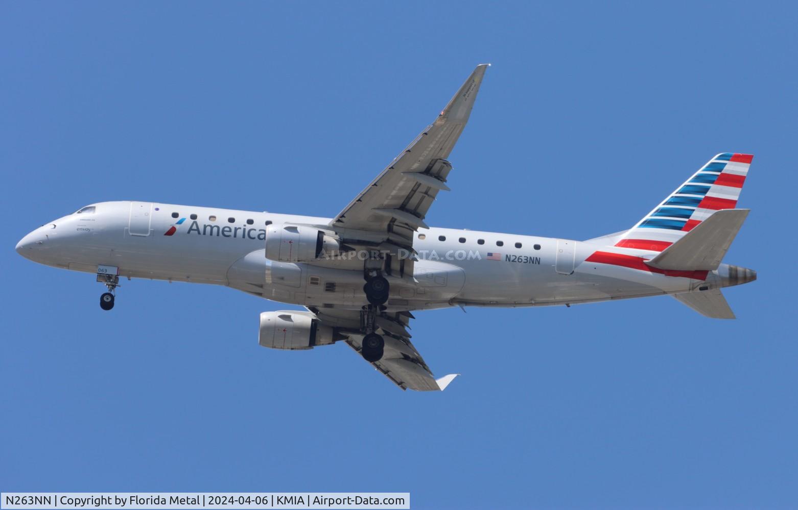 N263NN, 2017 Embraer 175LR (ERJ-170-200LR) C/N 17000703, ENY/AE E175 zx MHH-MIA   in from Marsh Harbour BHS