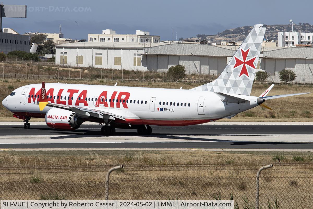 9H-VUE, 2021 Boeing 737-8-200 MAX C/N 65876, Runway 31