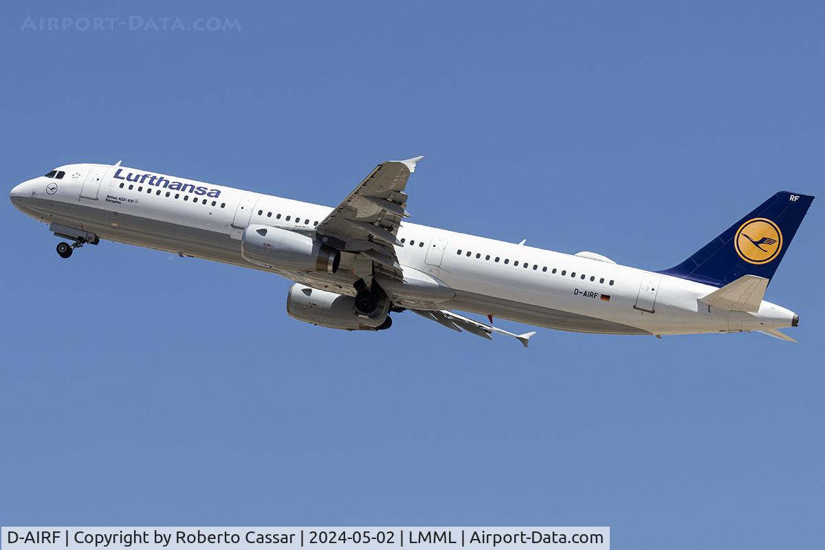 D-AIRF, 1994 Airbus A321-131 C/N 0493, Runway 31