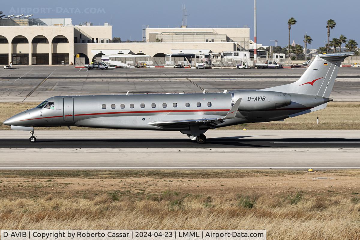 D-AVIB, 2009 Embraer EMB-135BJ Legacy C/N 14501109, Runway 31