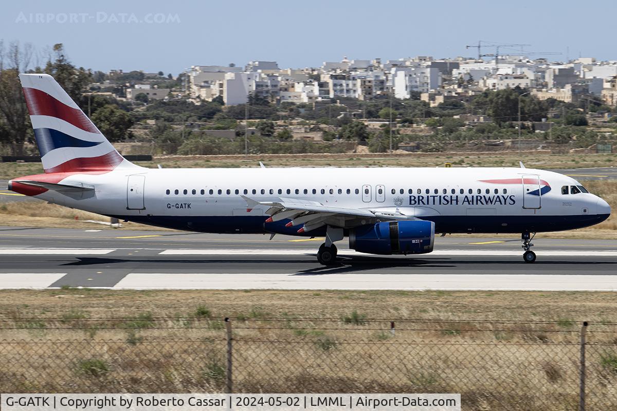 G-GATK, 2002 Airbus A320-233 C/N 1902, Runway 31