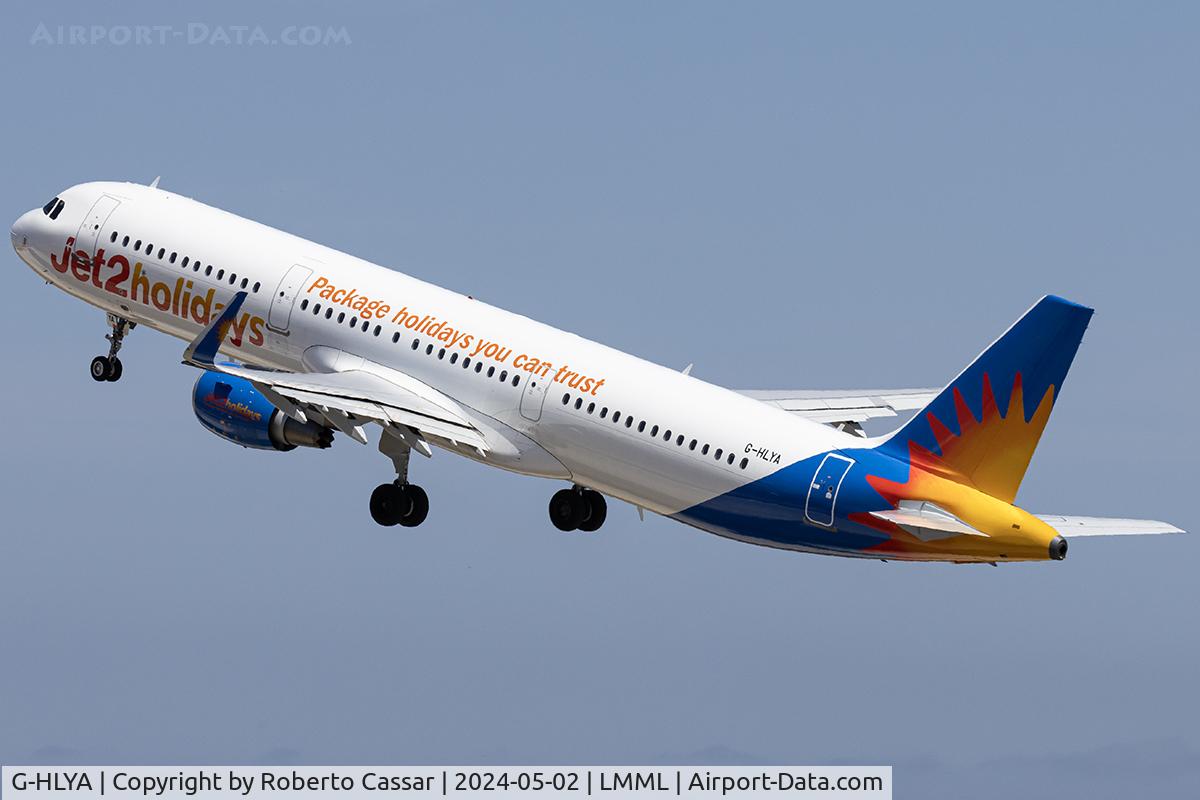 G-HLYA, 2014 Airbus A321-211 C/N 6038, Runway 31