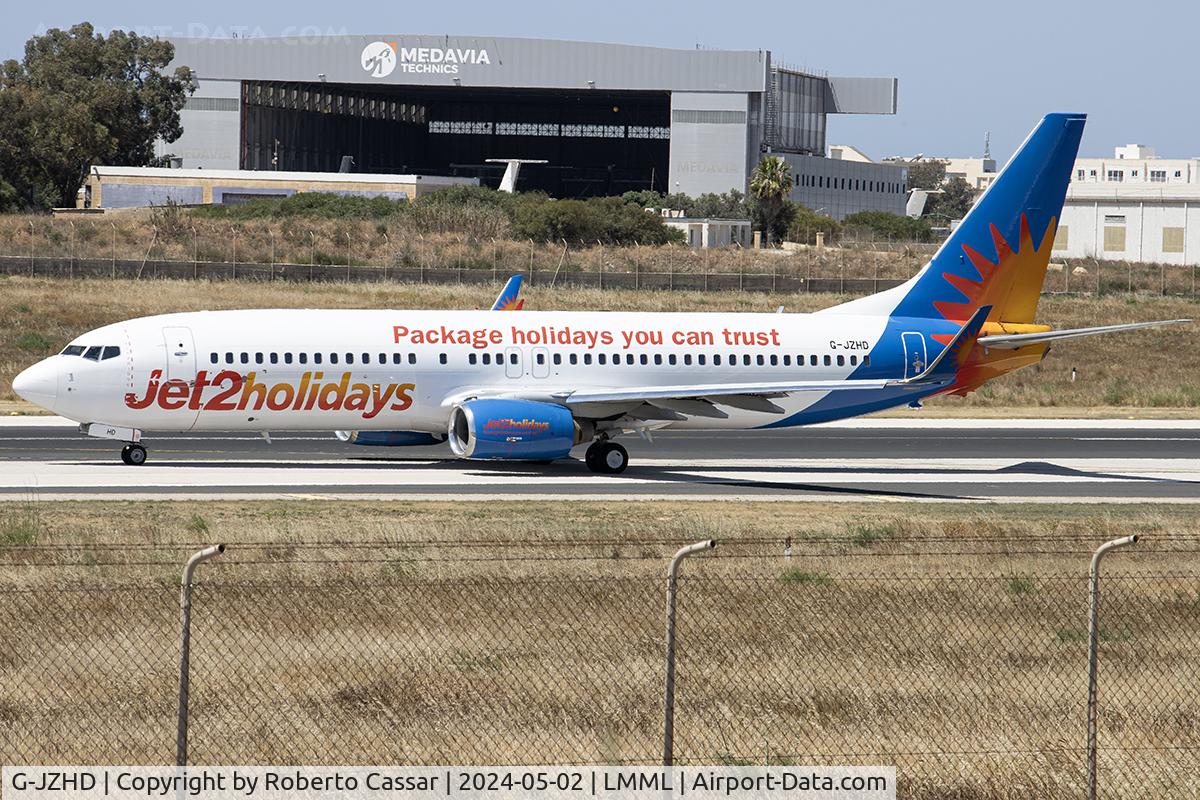 G-JZHD, 2006 Boeing 737-808 C/N 34706, Runway 31