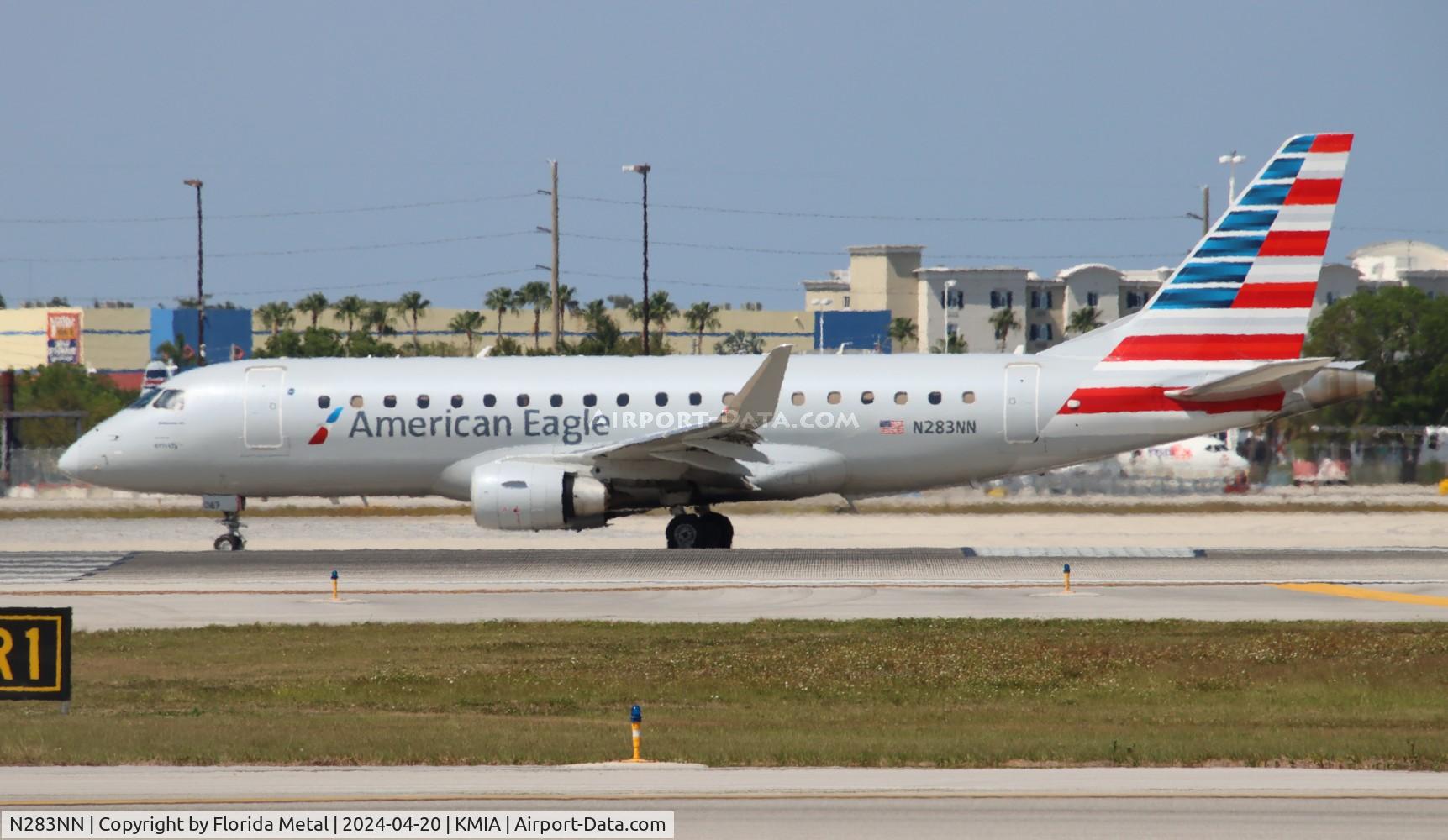 N283NN, 2019 Embraer ERJ-175 C/N 17000818, ENY/AE E175 zx MIA-TLH