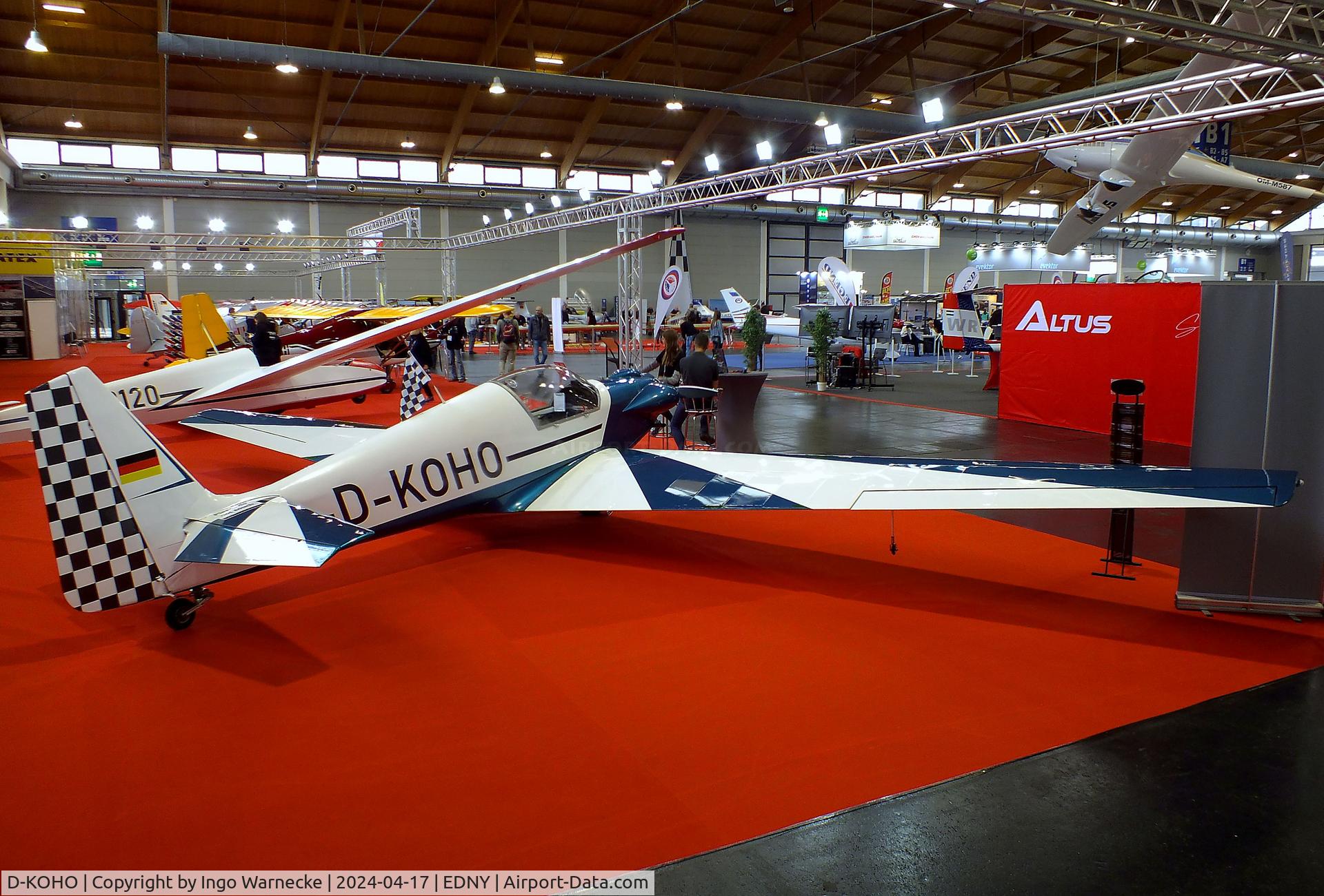 D-KOHO, 1967 Sportavia-Putzer RF-4D C/N 4079, Sportavia-Pützer RF-4D at the AERO 2024, Friedrichshafen