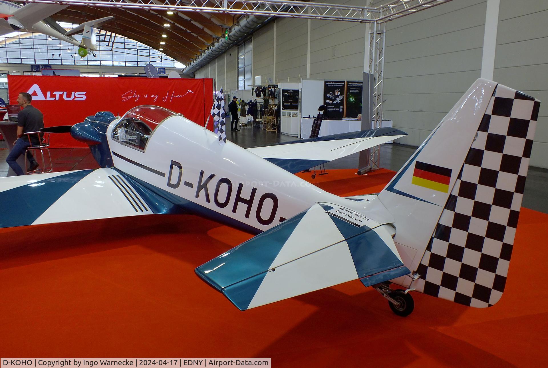 D-KOHO, 1967 Sportavia-Putzer RF-4D C/N 4079, Sportavia-Pützer RF-4D at the AERO 2024, Friedrichshafen
