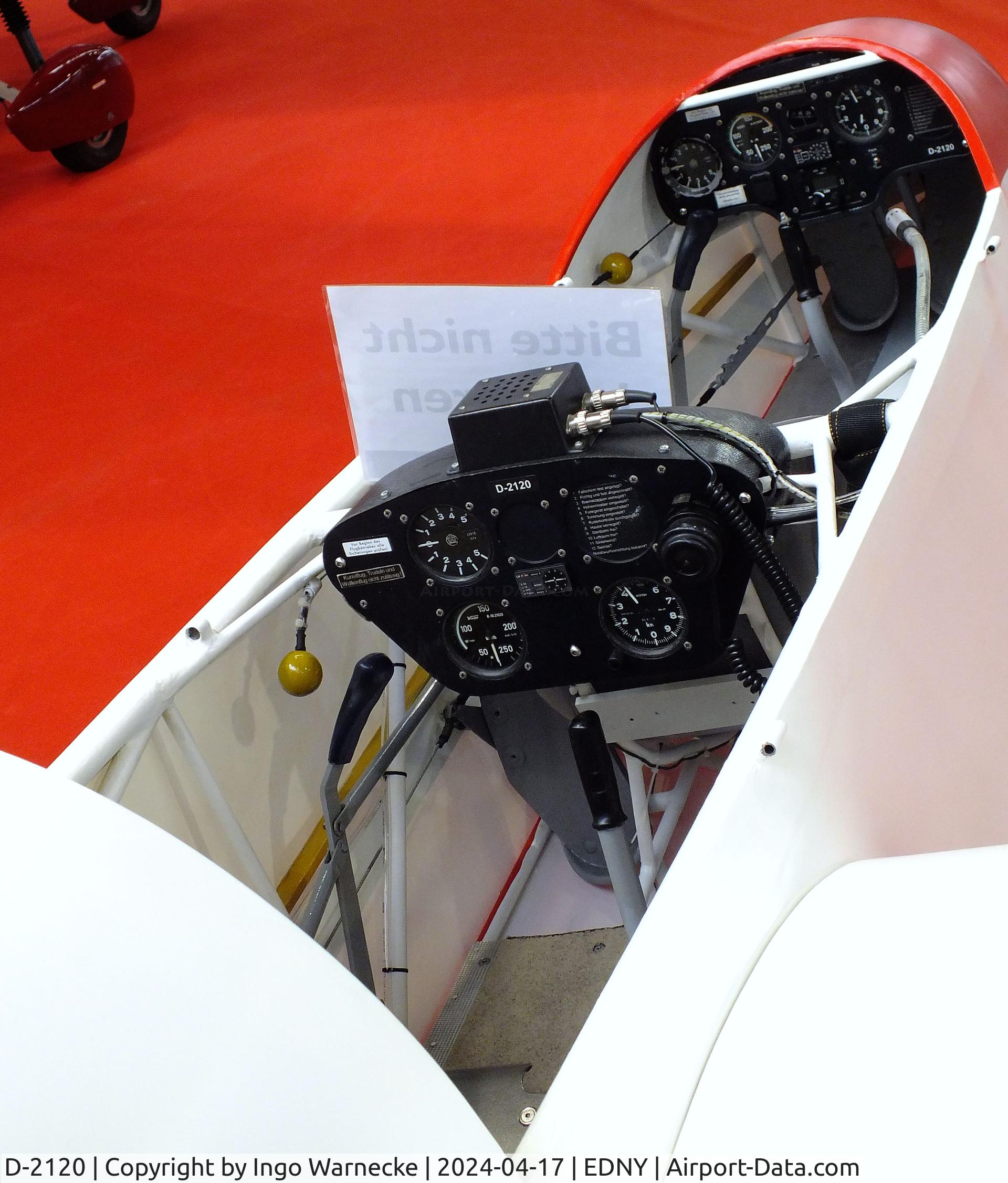 D-2120, 1973 Schleicher ASK-13 C/N 13421, Schleicher ASK-13 at the AERO 2024, Friedrichshafen #c