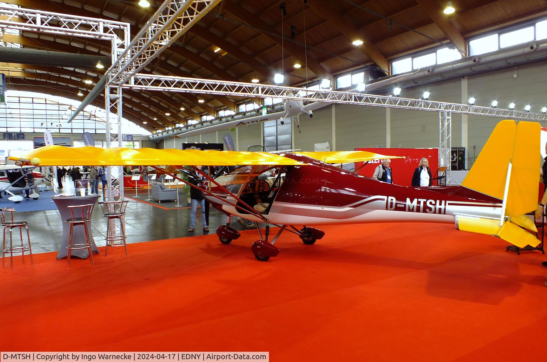 D-MTSH, 2004 Comco Ikarus C42B C/N 0404-6601, Comco Ikarus C42B at the AERO 2024, Friedrichshafen