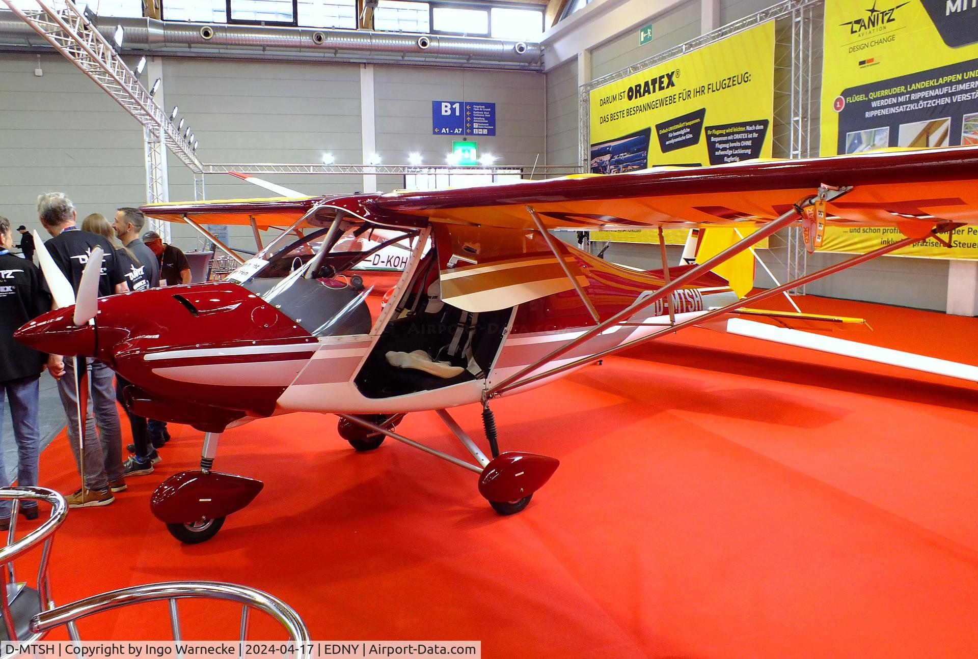 D-MTSH, 2004 Comco Ikarus C42B C/N 0404-6601, Comco Ikarus C42B at the AERO 2024, Friedrichshafen