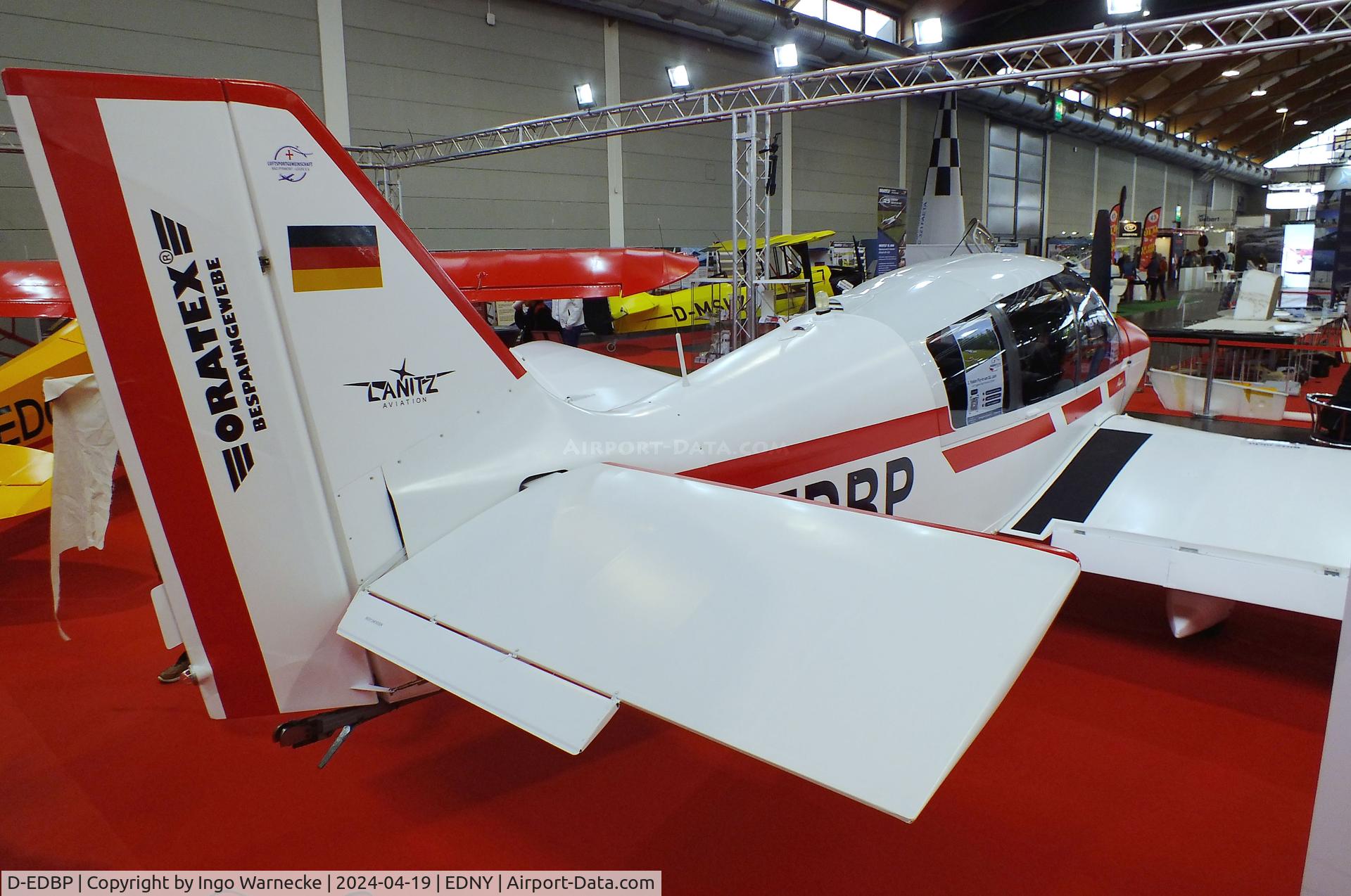 D-EDBP, Robin DR-400-180 Regent Regent C/N 2178, Robin DR.400-180 Regent at the AERO 2024, Friedrichshafen