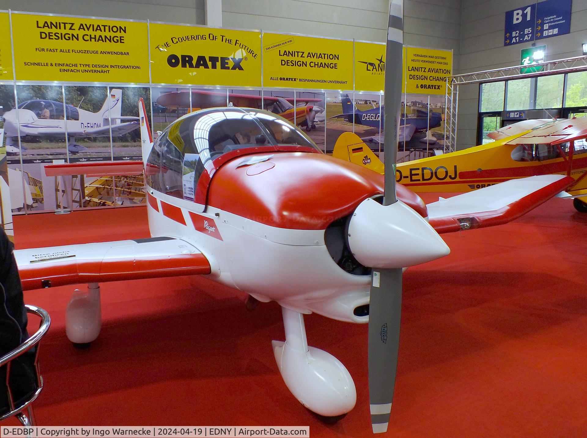 D-EDBP, Robin DR-400-180 Regent Regent C/N 2178, Robin DR.400-180 Regent at the AERO 2024, Friedrichshafen