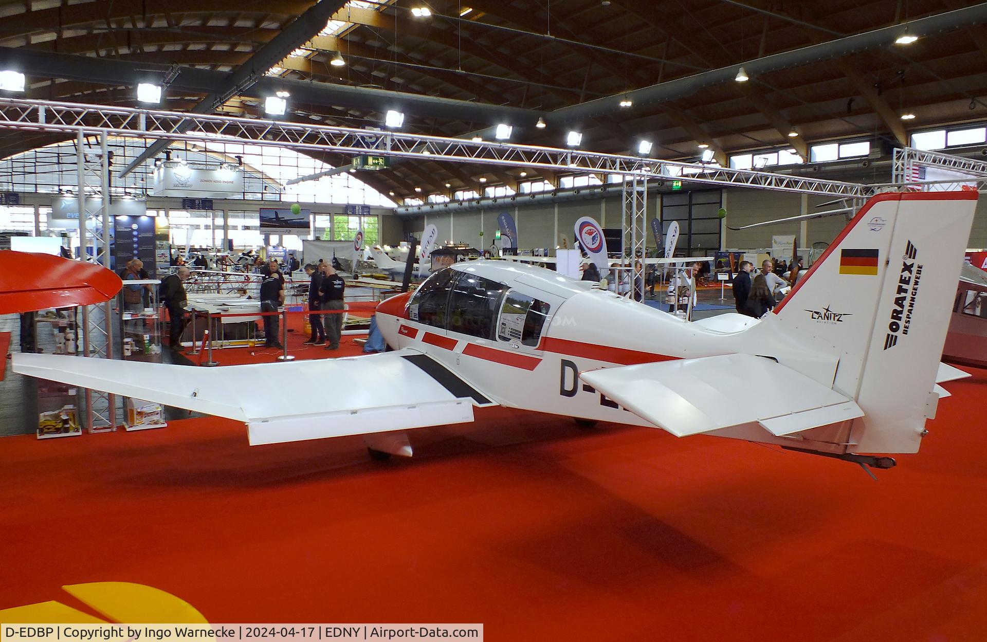 D-EDBP, Robin DR-400-180 Regent Regent C/N 2178, Robin DR.400-180 Regent at the AERO 2024, Friedrichshafen