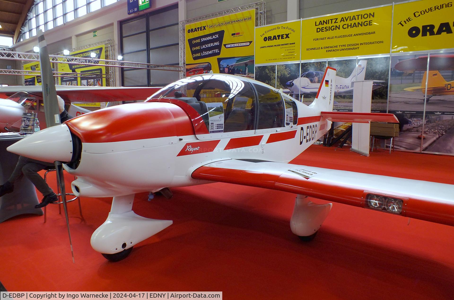 D-EDBP, Robin DR-400-180 Regent Regent C/N 2178, Robin DR.400-180 Regent at the AERO 2024, Friedrichshafen