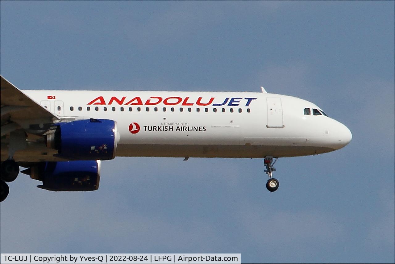 TC-LUJ, Airbus A321-271NX C/N 10883, Airbus A321-271NX, On final rwy 09L, Roissy Charles De Gaulle airport (LFPG-CDG)
