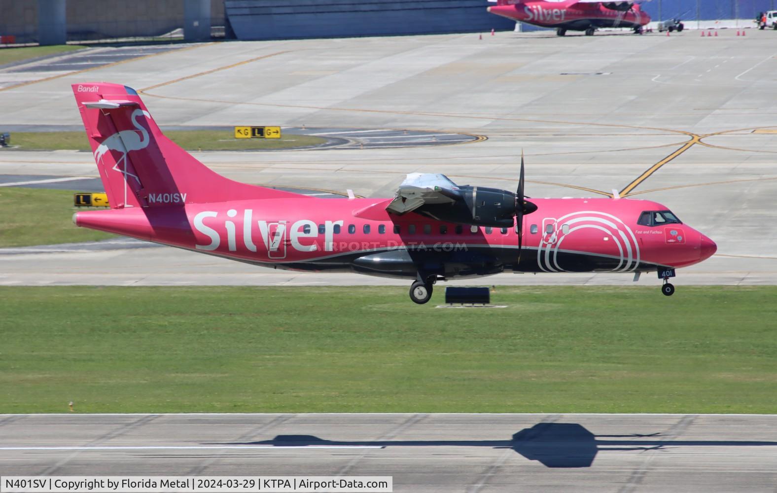 N401SV, 2017 ATR 42-600 C/N 1216, SIL ATR-42 zx FLL-TPA