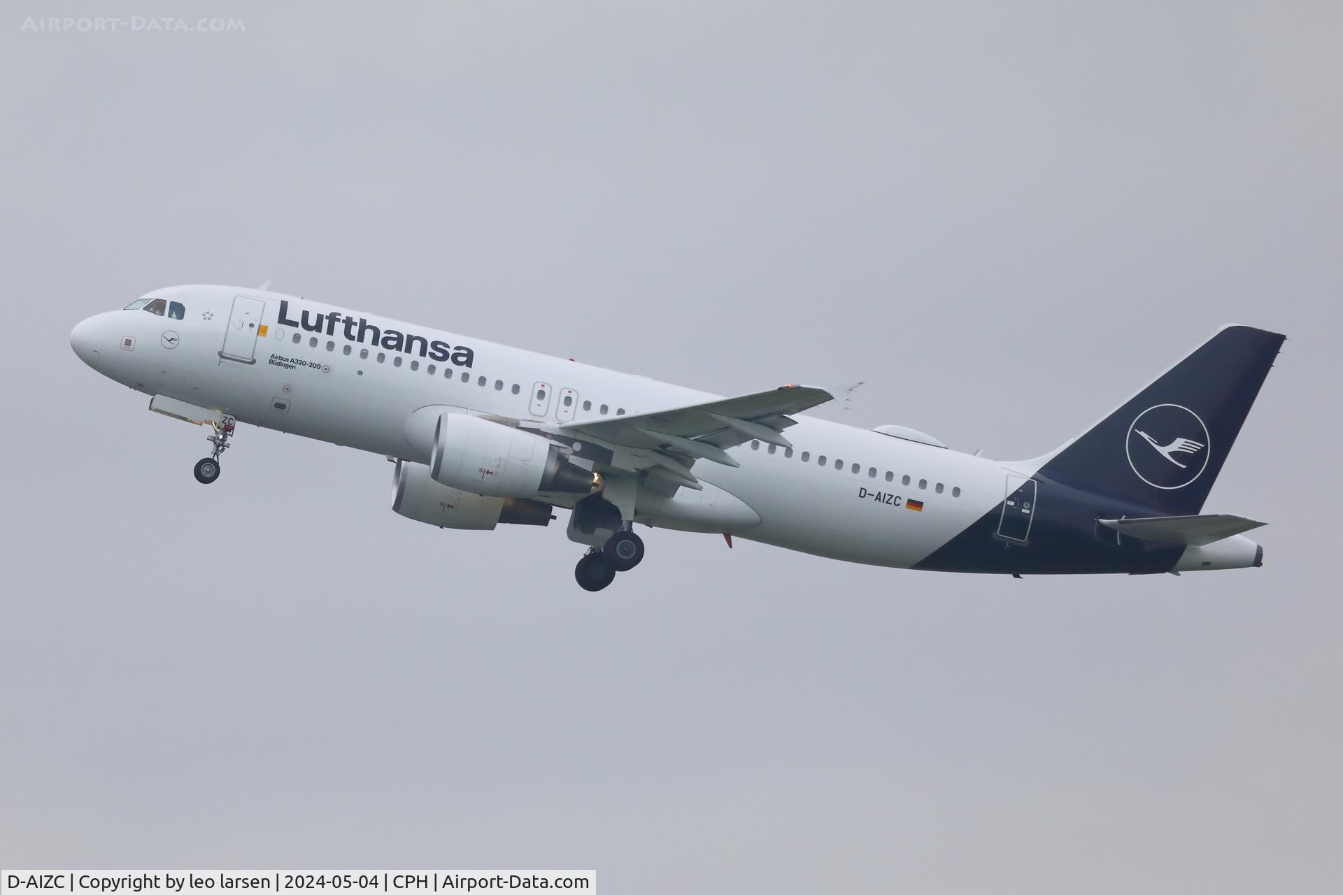 D-AIZC, 2009 Airbus A320-214 C/N 4153, Copenhagen 4.5.2024