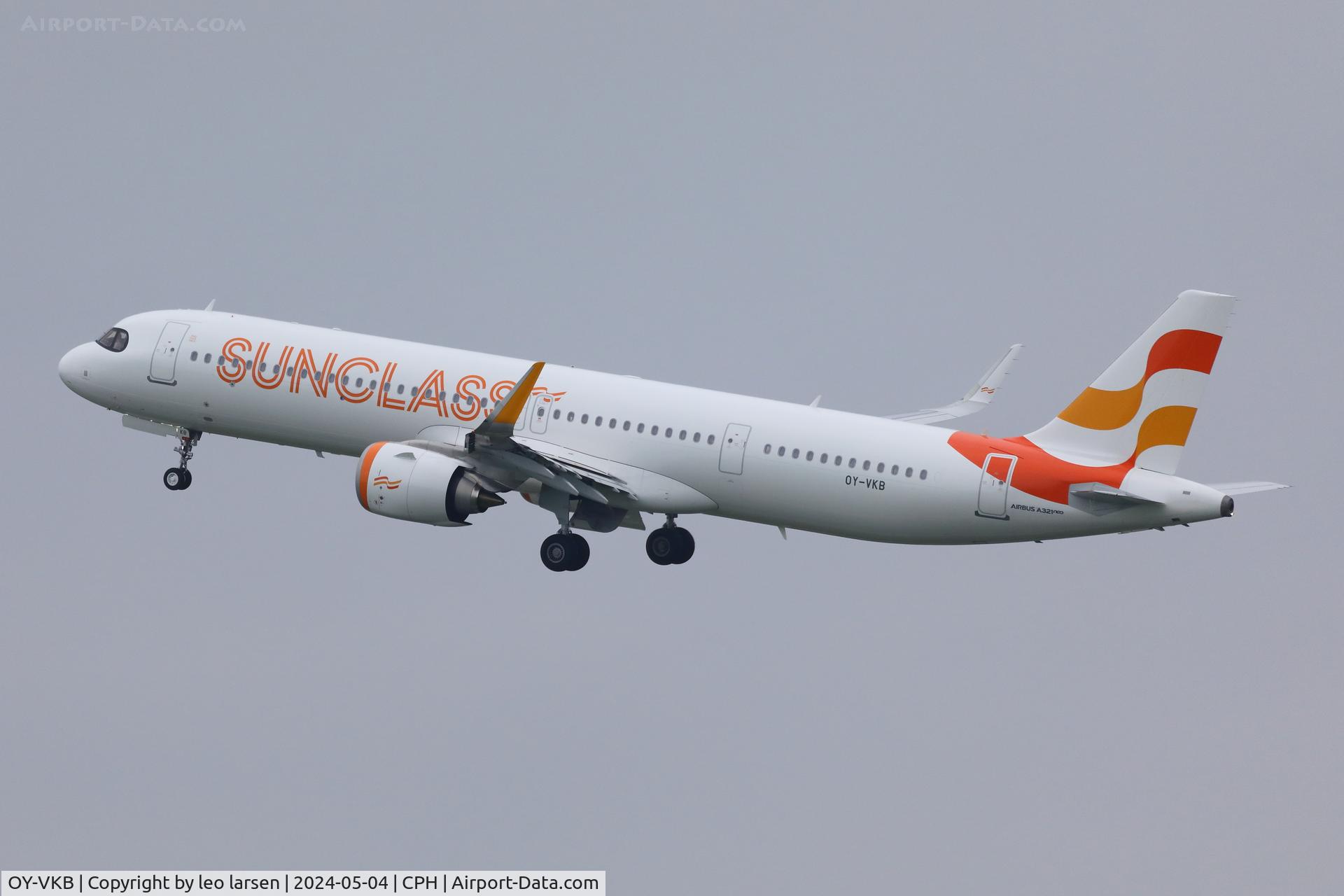 OY-VKB, 2024 Airbus A321-251NX C/N 11742, Copenhagen 4.5.2024