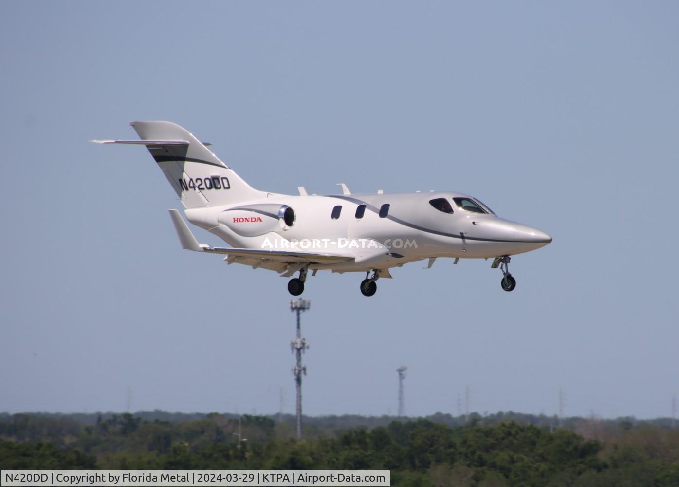 N420DD, 2017 Honda Aircraft Company HA-420 C/N 42000078, HA-420 zx HDC-TPA