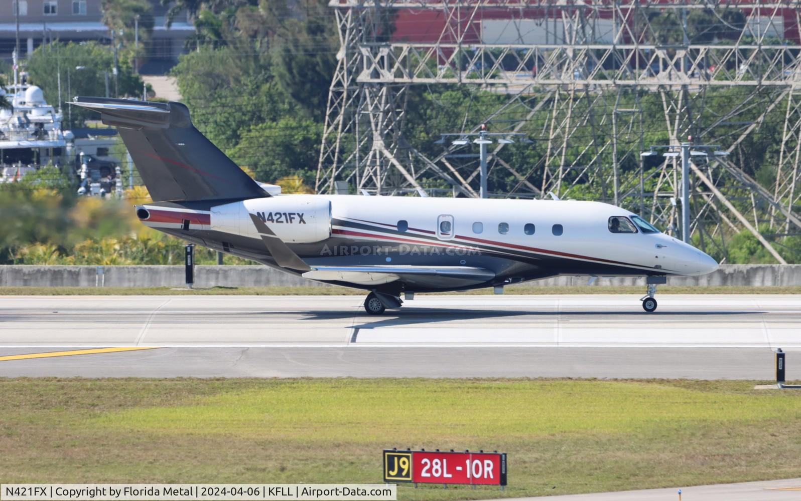 N421FX, 2018 Embraer EMB-545 (Praetor 500) C/N 55010041, Praetor 500 zx FLL-VNY