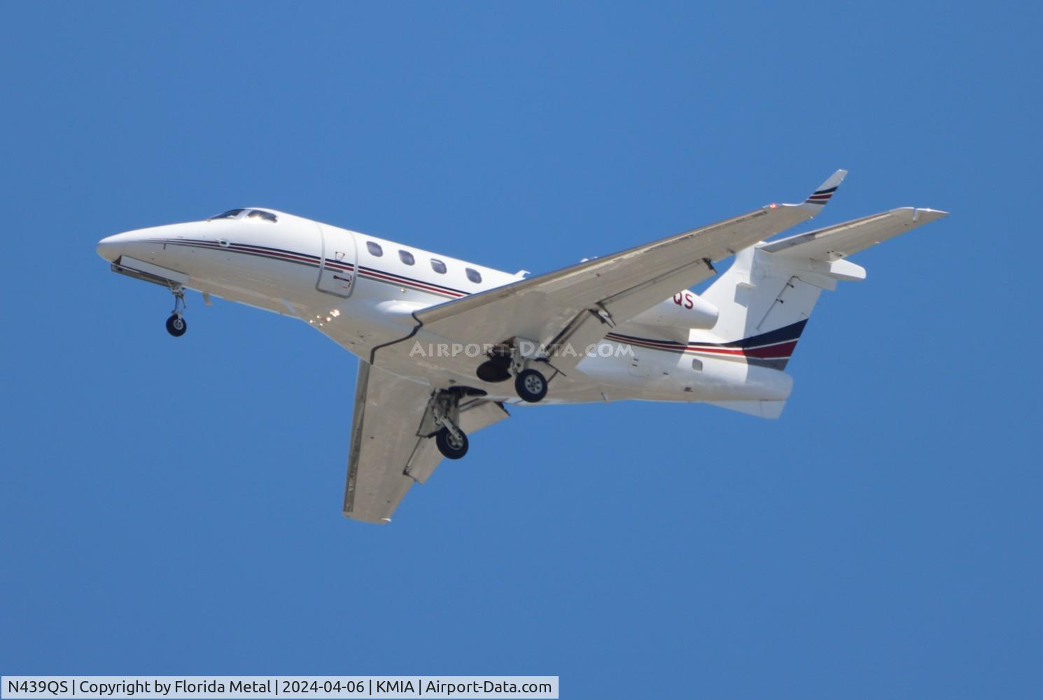 N439QS, 2019 Embraer EMB-505 Phenom 300 C/N 50500542, Phenom 300 zx NAS /MYNN - MIA in from Nassau BHS