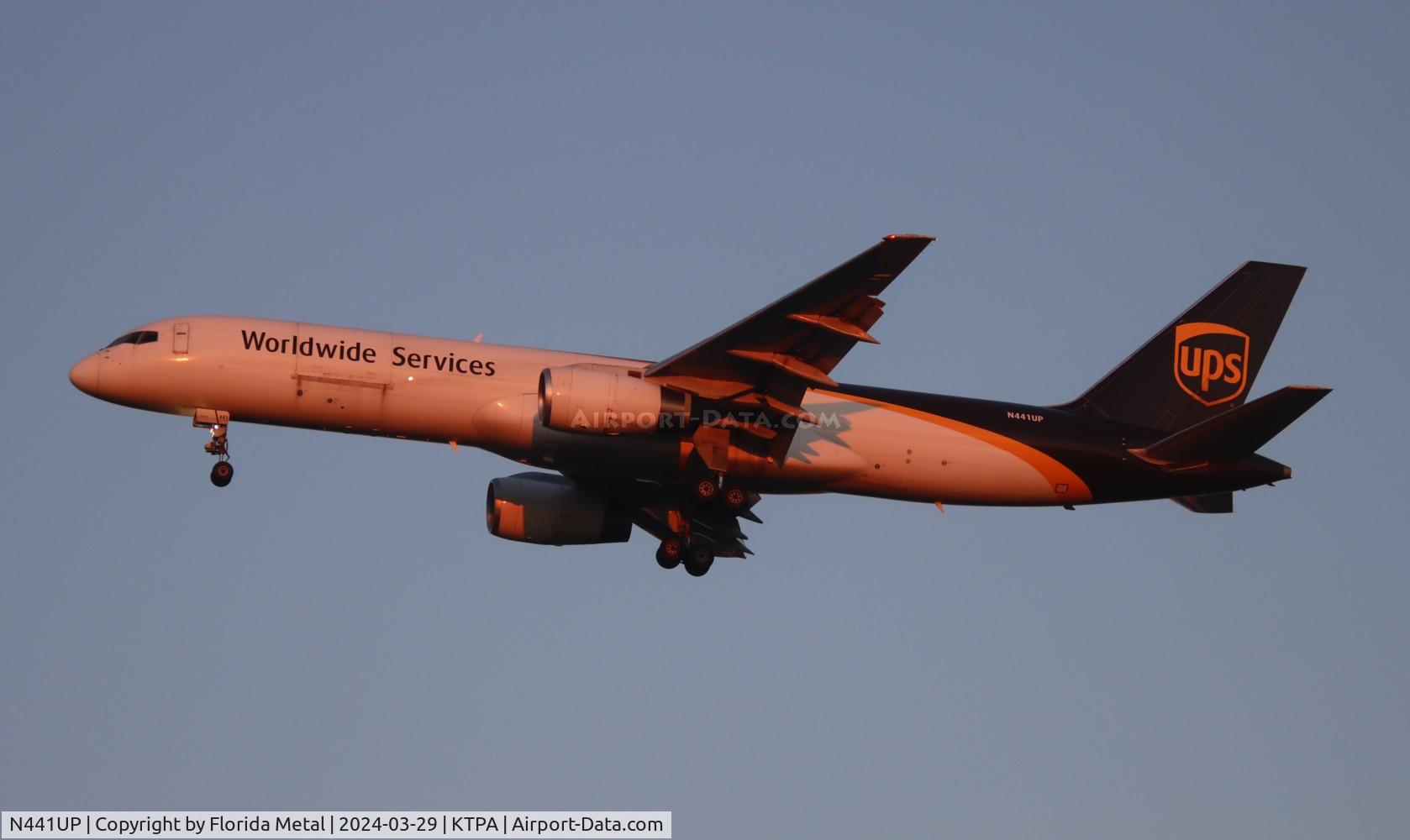 N441UP, 1994 Boeing 757-24APF C/N 27386, UPS 757-200F zx CLT-TPA