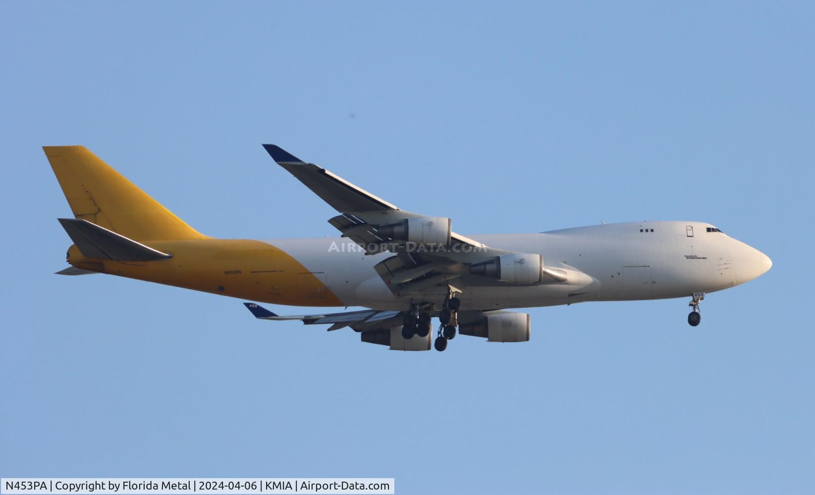 N453PA, 2001 Boeing 747-46NF C/N 30811, Polar 747-400F zx UIO - MIA in from Quito Ecuador
