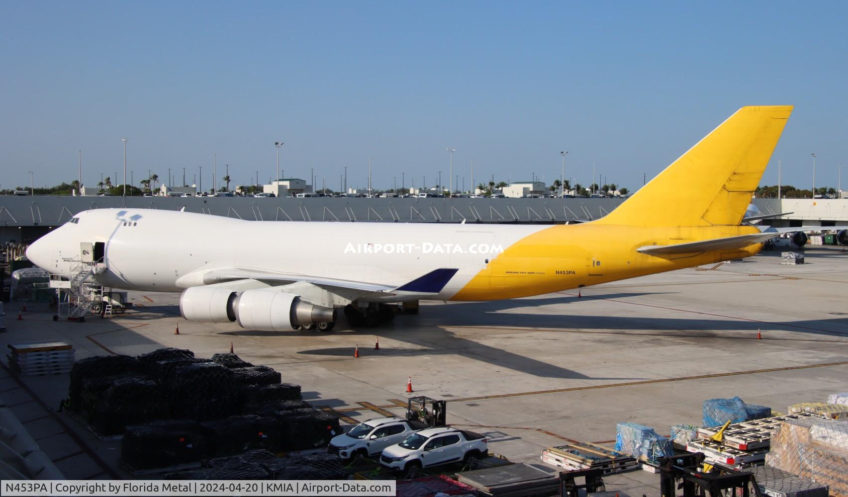 N453PA, 2001 Boeing 747-46NF C/N 30811, Polar 747-400F zx HSV-MIA
