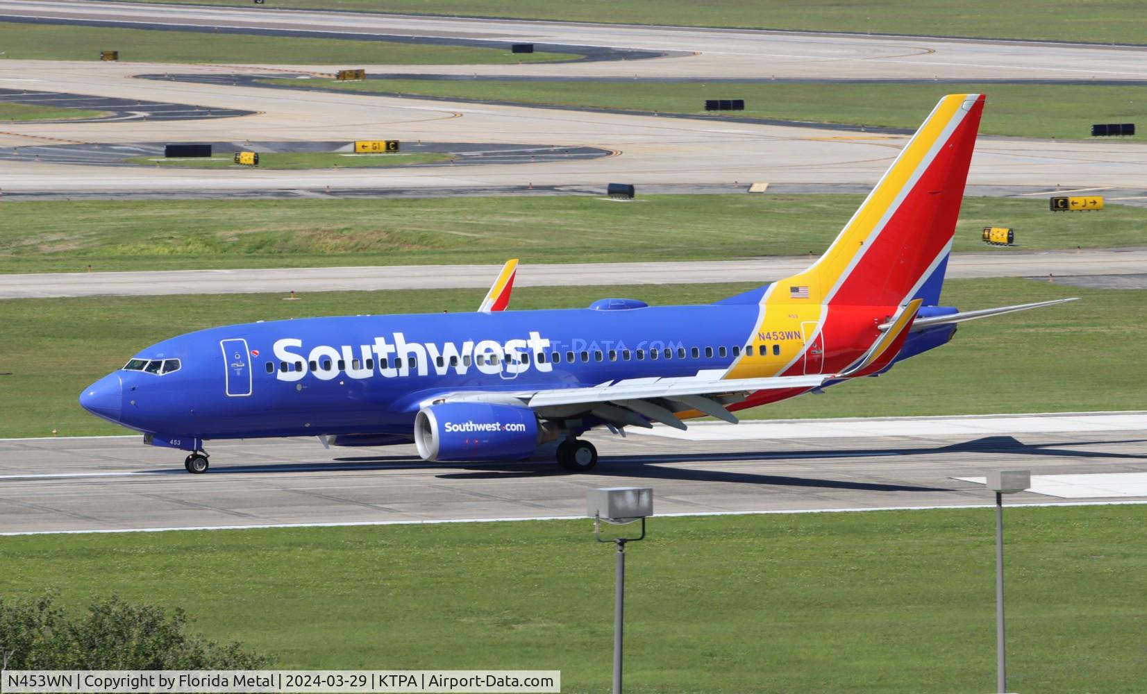 N453WN, 2004 Boeing 737-7H4 C/N 29847, SWA 737 zx ORD-TPA