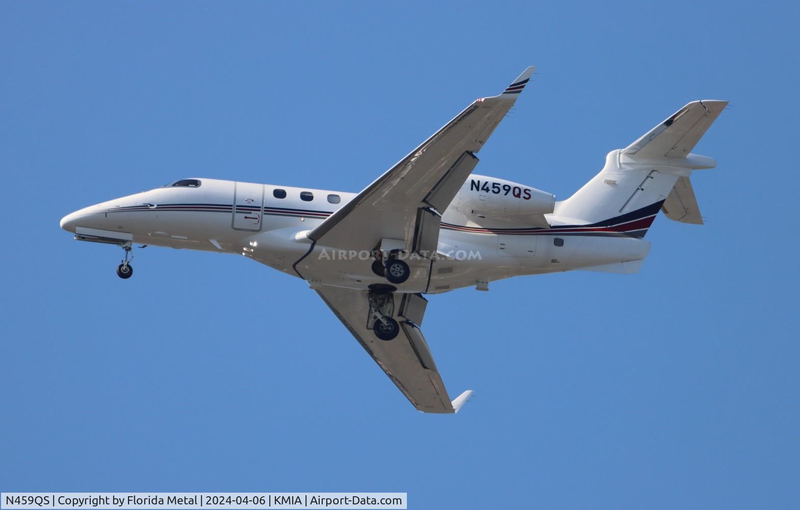 N459QS, 2023 Embraer EMB-505 Phenom 300 C/N 50500721, Phenom 300 zx CHS-MIA