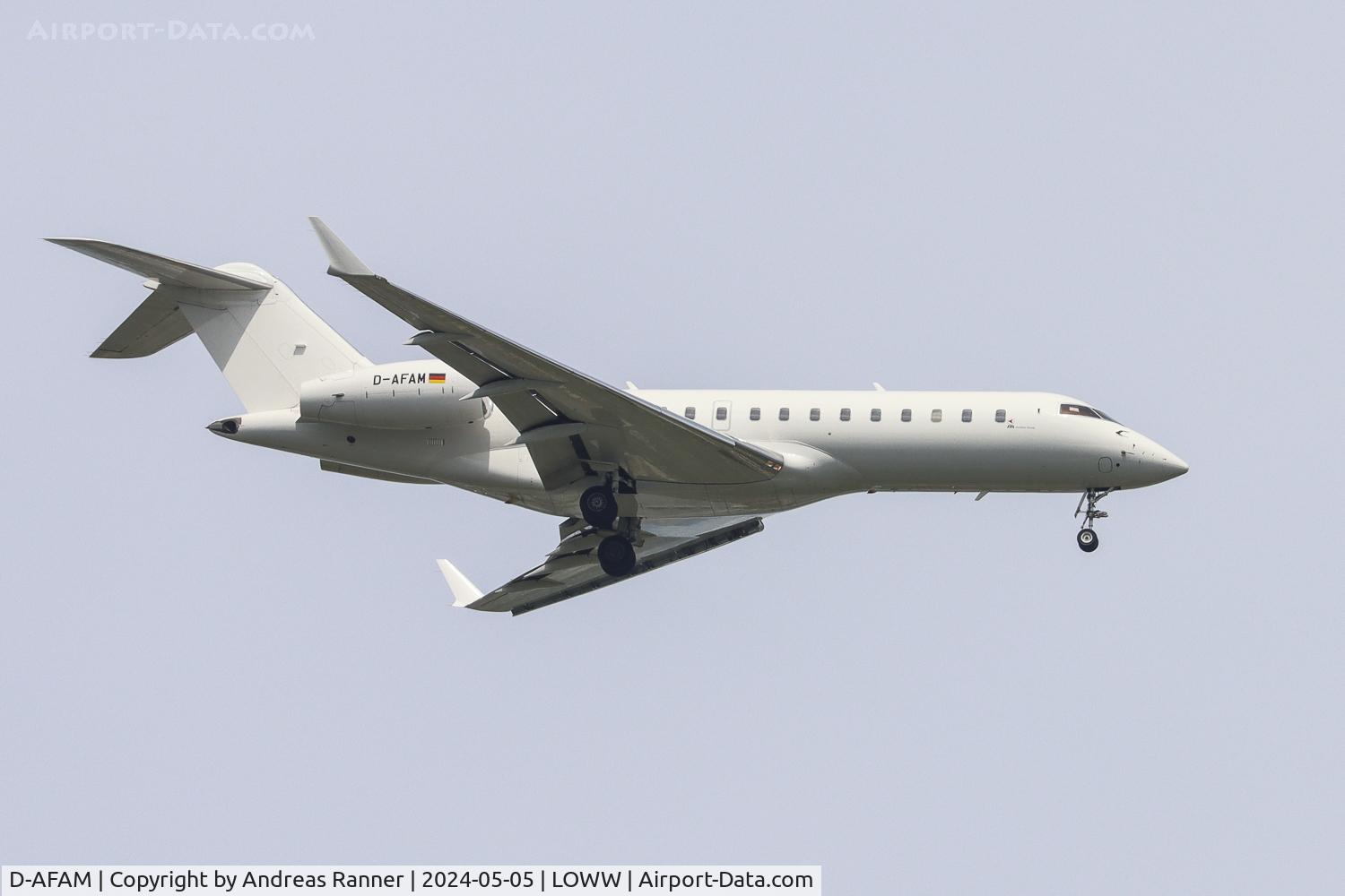 D-AFAM, 1999 Bombardier BD-700-1A10 Global Express C/N 9028, FAI Rent-a-jet Bombardier BD-700