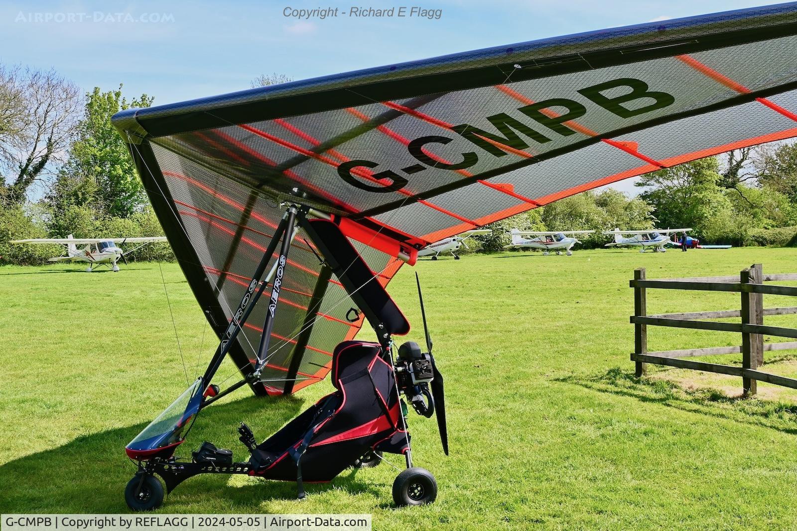 G-CMPB, 2023 Flylight Airsports Adam PB2 C/N DA265, At Priory Farm, 5 May 2024